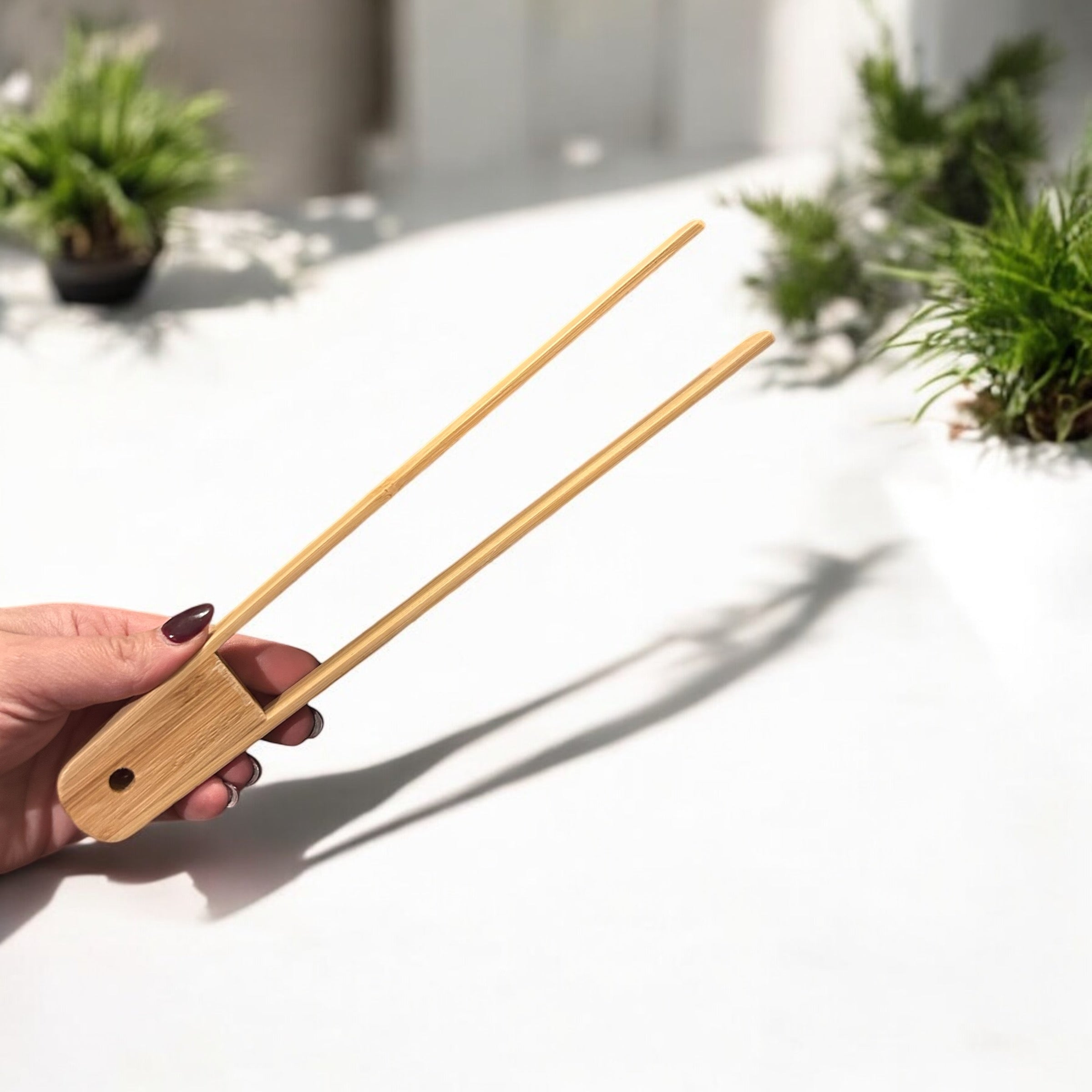 10" Bamboo Sleek Tong - Bamboo Switch