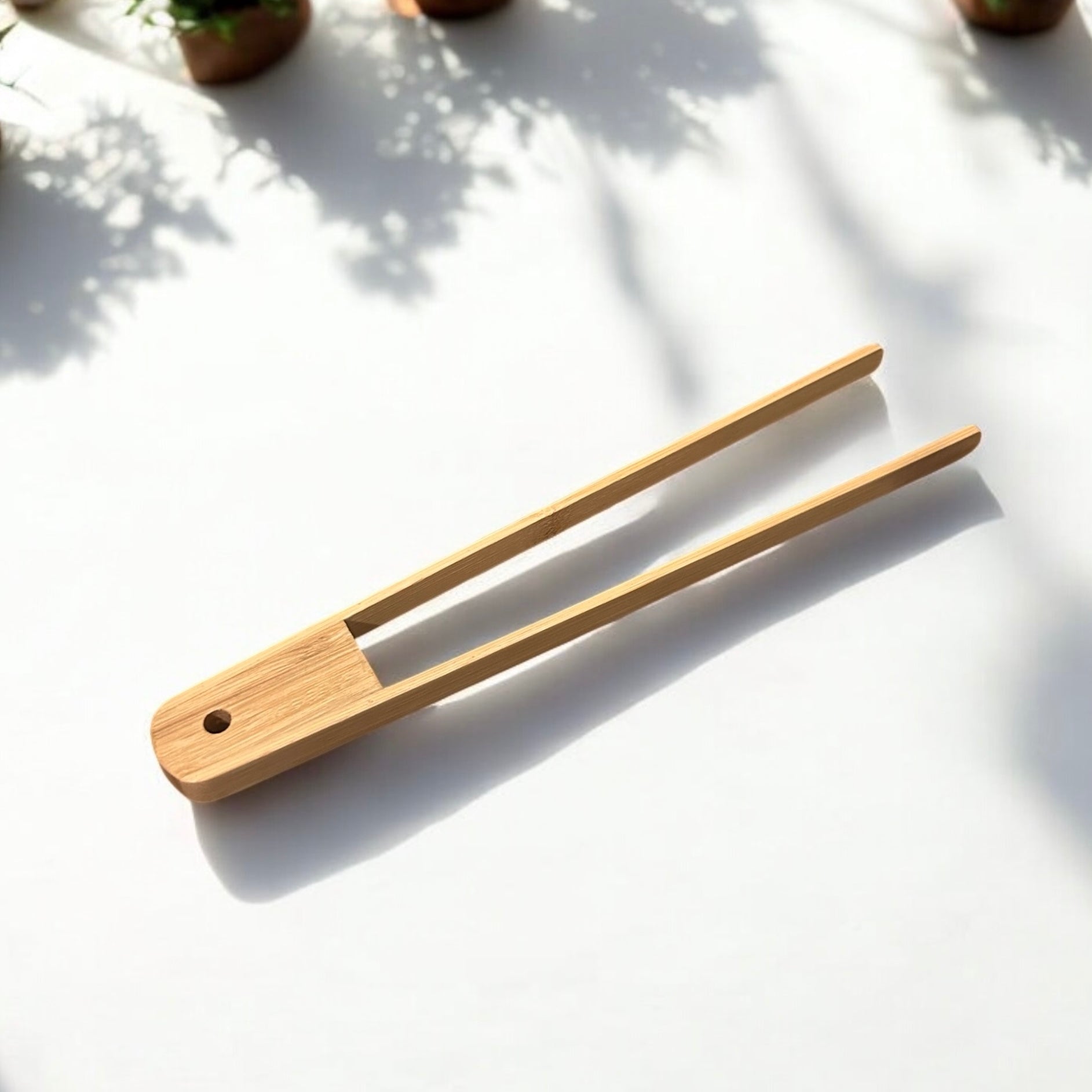 10" Bamboo Sleek Tong - Bamboo Switch