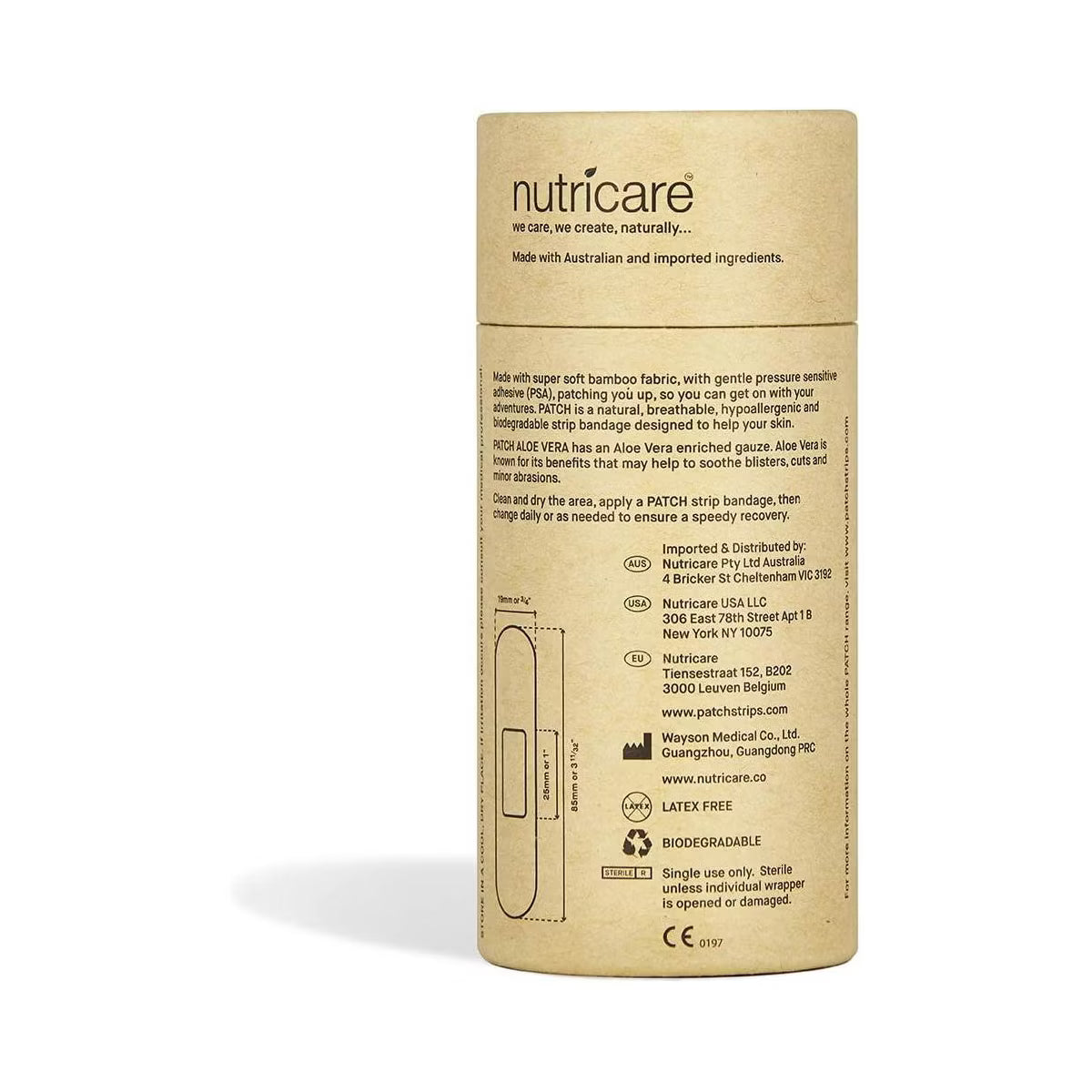 PATCH Large Bamboo Bandages