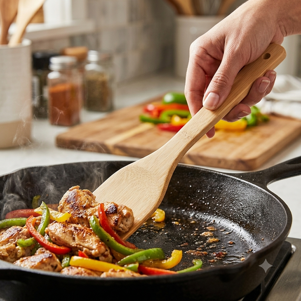 Bamboo Cooking Spatula