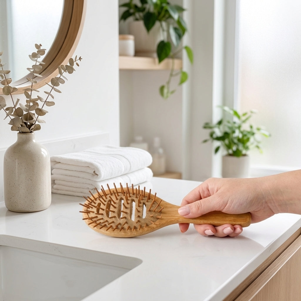 Bamboo Vented Hair Brush