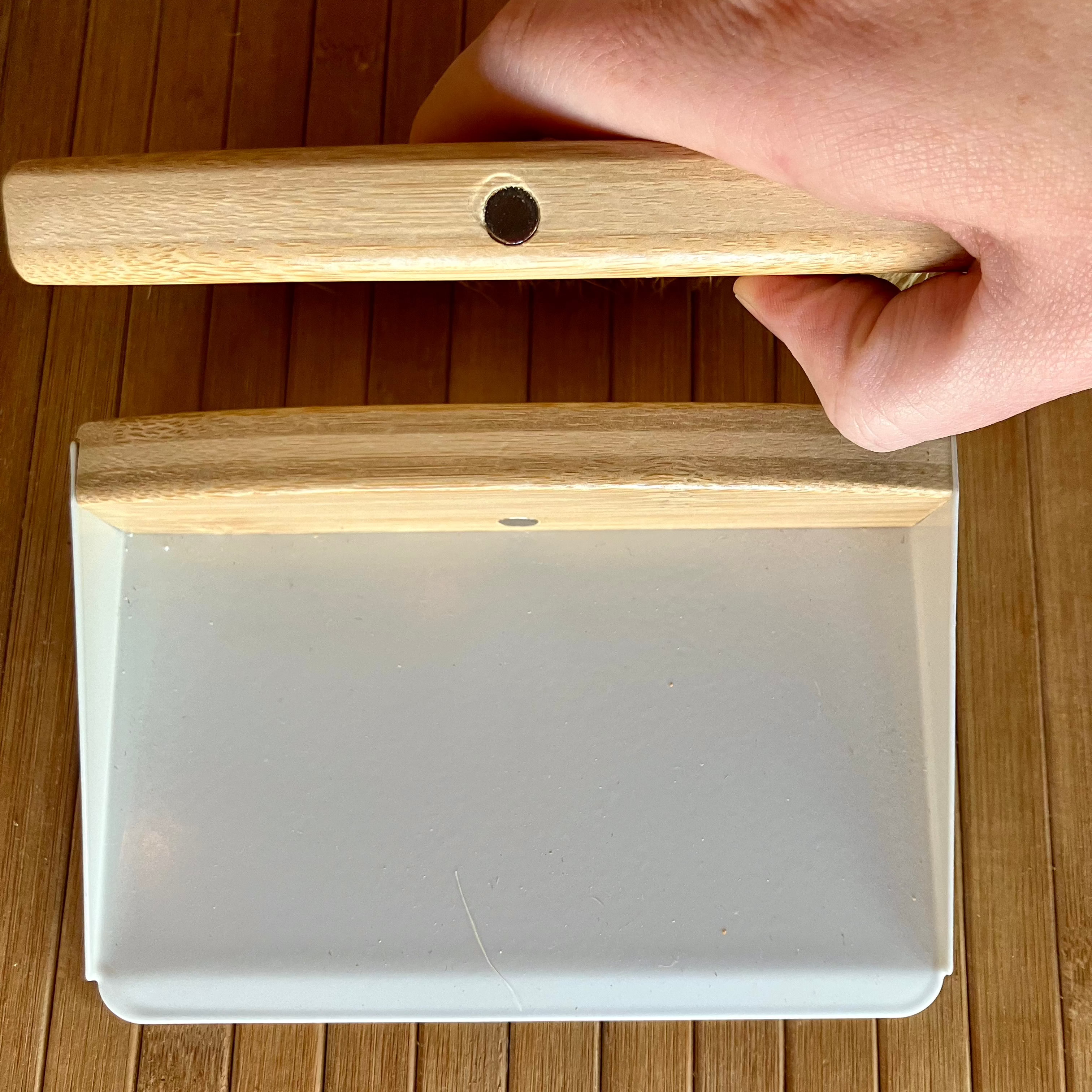 Bamboo Dust Pan With Brush - Bamboo Switch