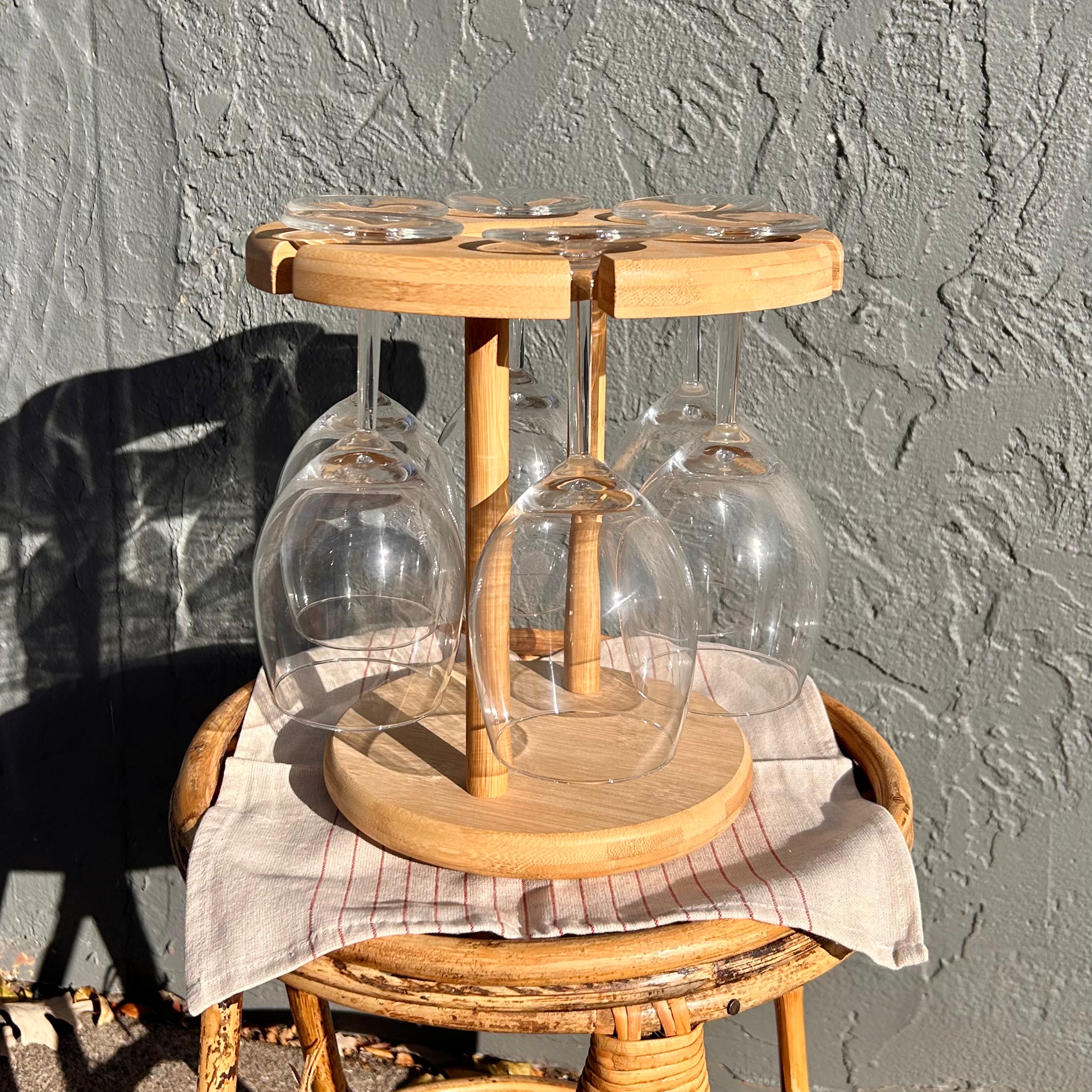Bamboo Wine Serving Holder - Bamboo Switch