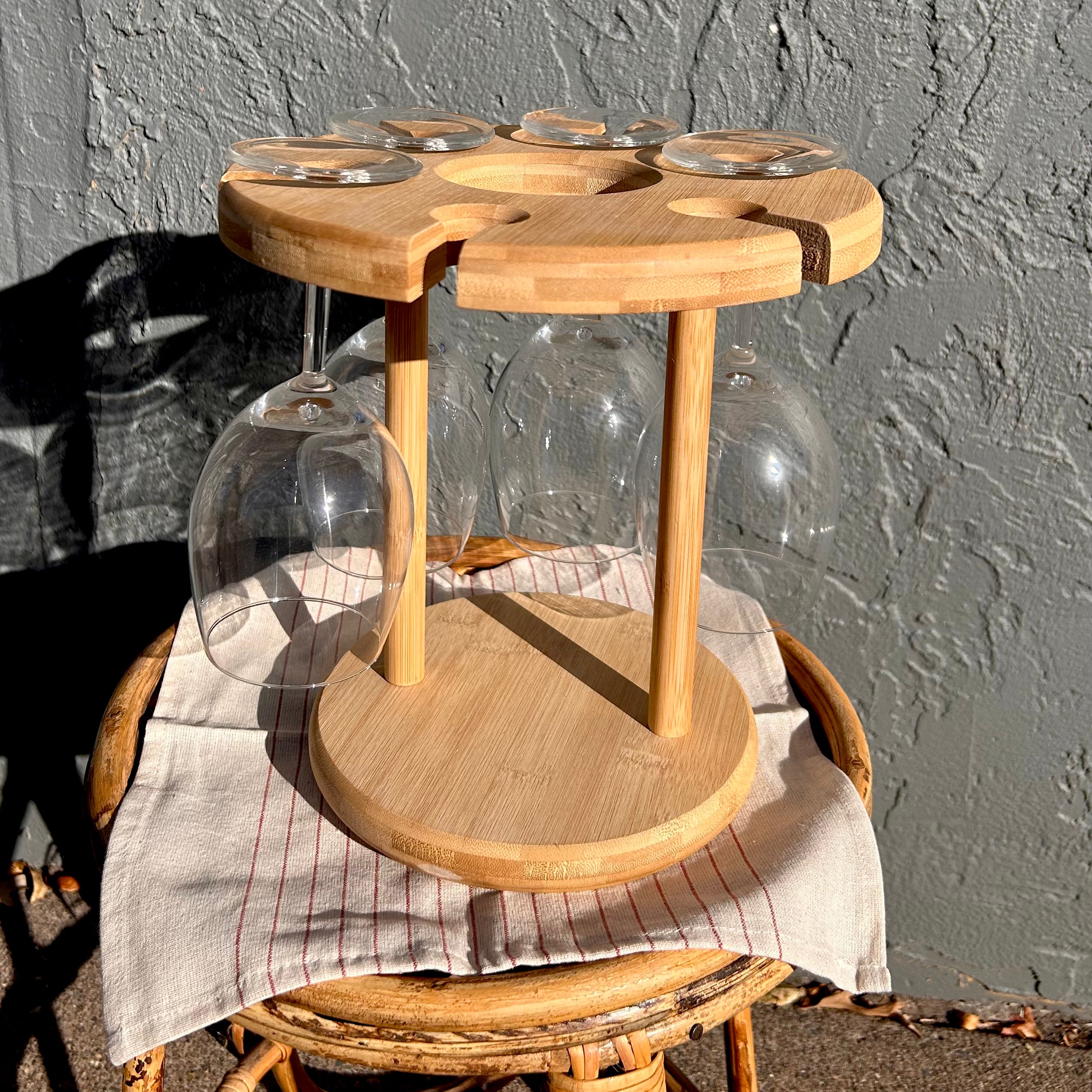 Bamboo Wine Serving Holder - Bamboo Switch