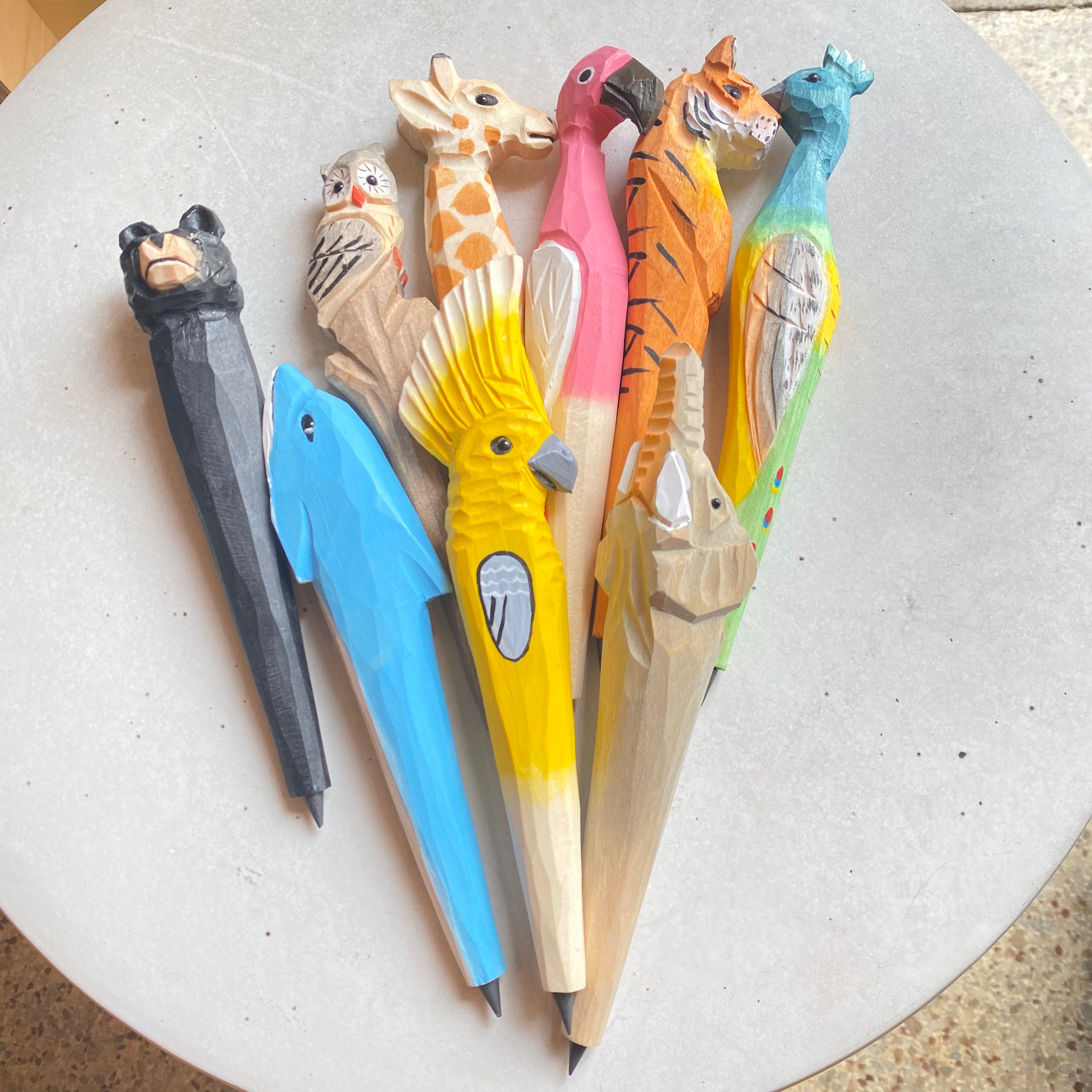 Wooden Animal Pencil