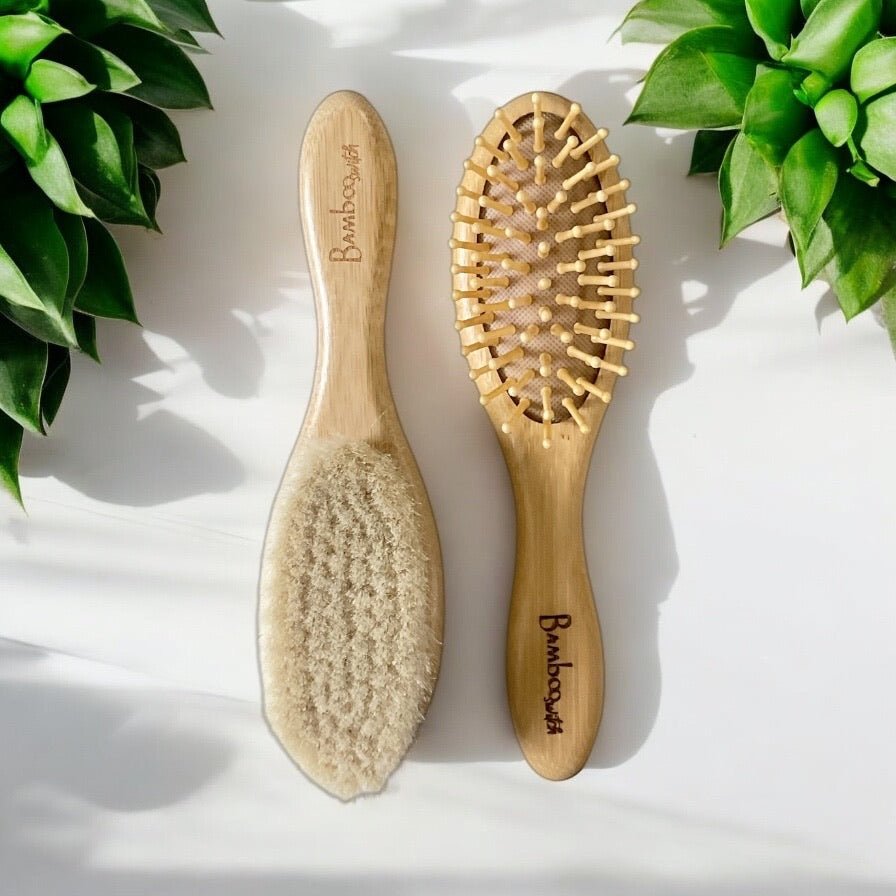 Bamboo Baby Hairbrush | Bundle - Bamboo Switch
