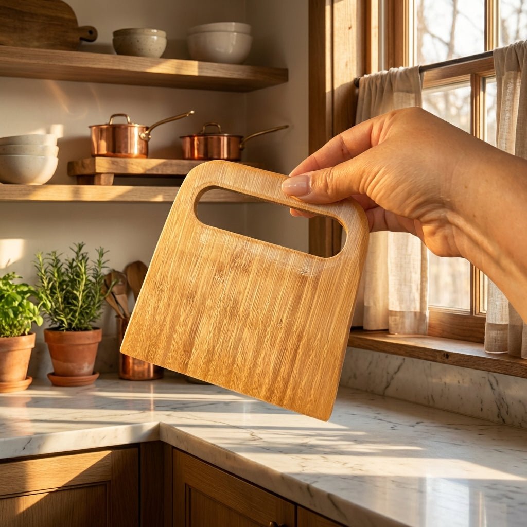 Bamboo Baking Bench & Dough Scraper - Bamboo Switch