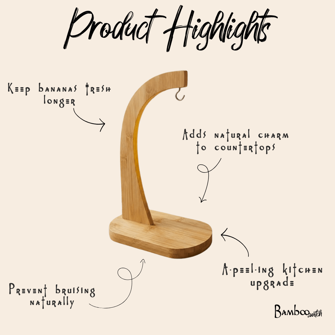 Bamboo Banana Hanger - Bamboo Switch