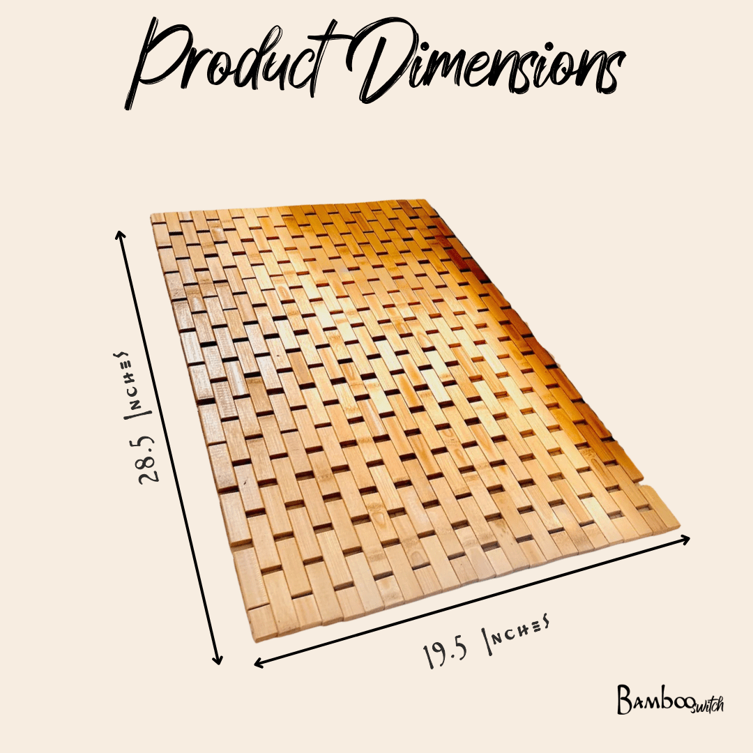 Bamboo Bath Mat - Bamboo Switch