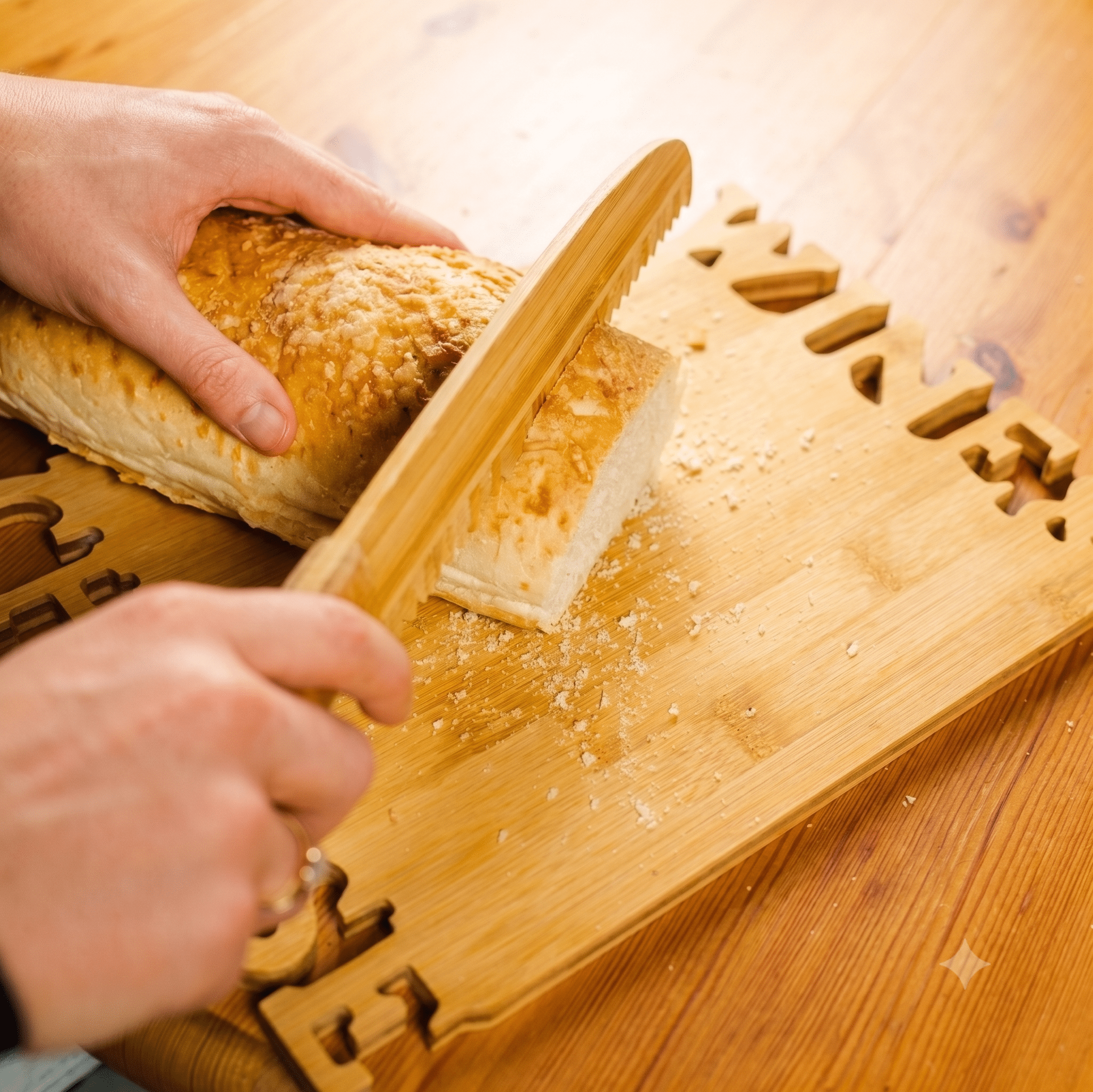Bamboo Bread Knife - Bamboo Switch