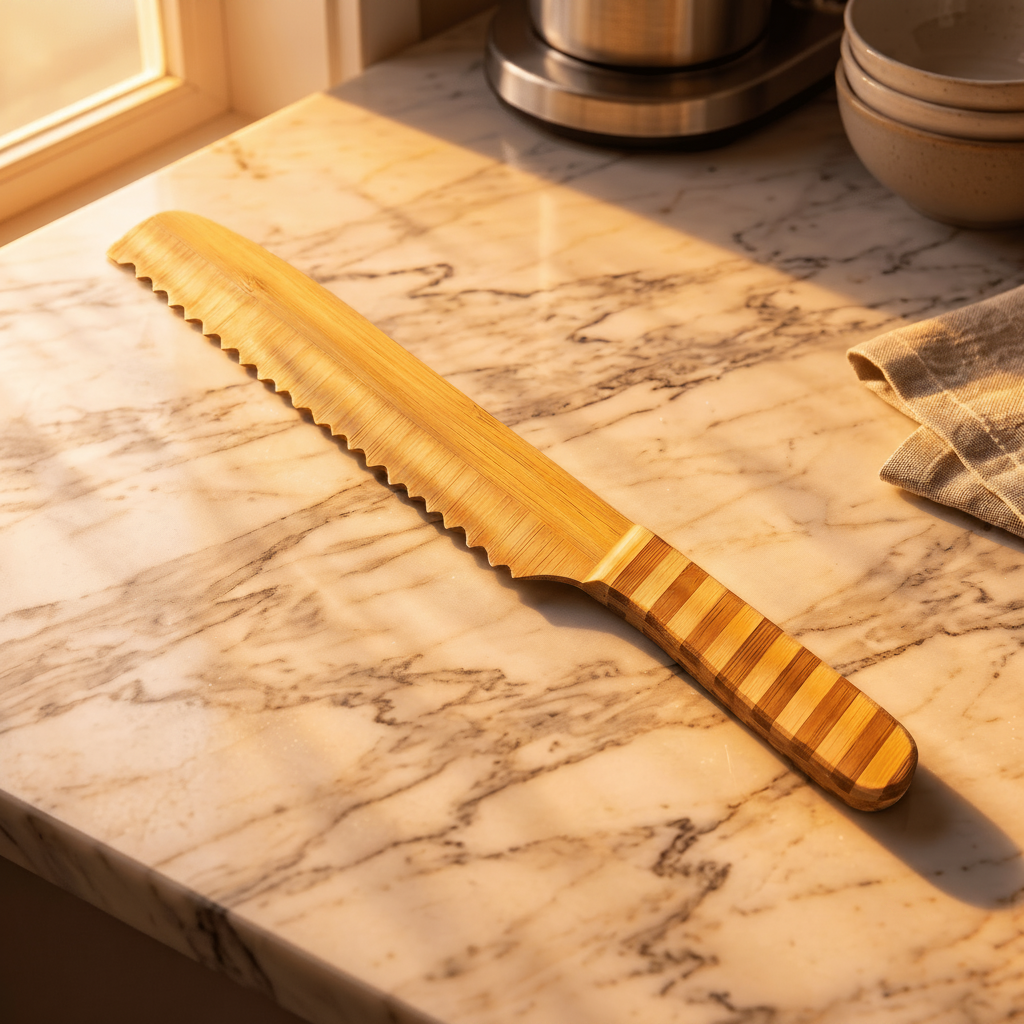 Bamboo Bread Knife - Bamboo Switch