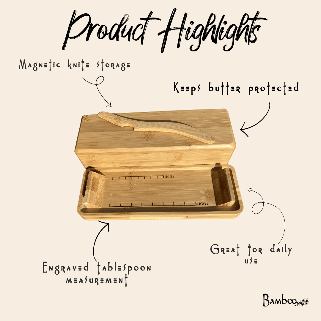 Bamboo Butter Dish | Bamboo Switch