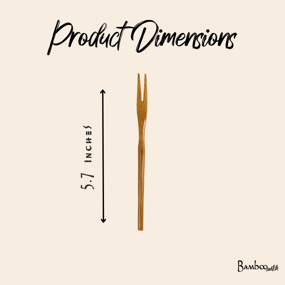 Bamboo Charcuterie Fork - Bamboo Switch