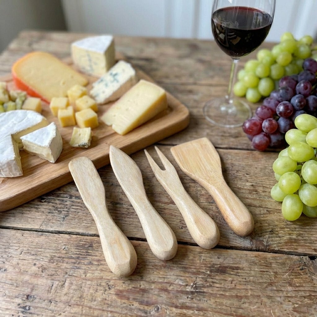 Bamboo Cheese Knife Box Set - Bamboo Switch