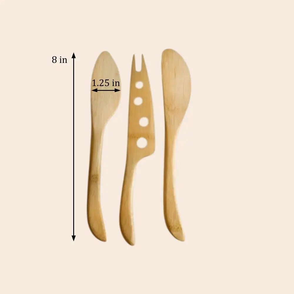 Bamboo Cheese Knife Set - Bamboo Switch