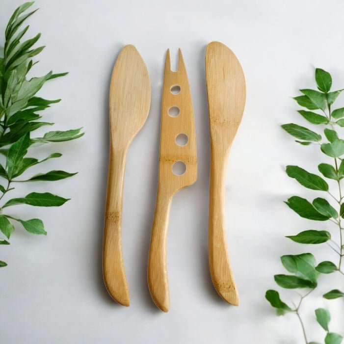 Bamboo Cheese Knife Set - Bamboo Switch