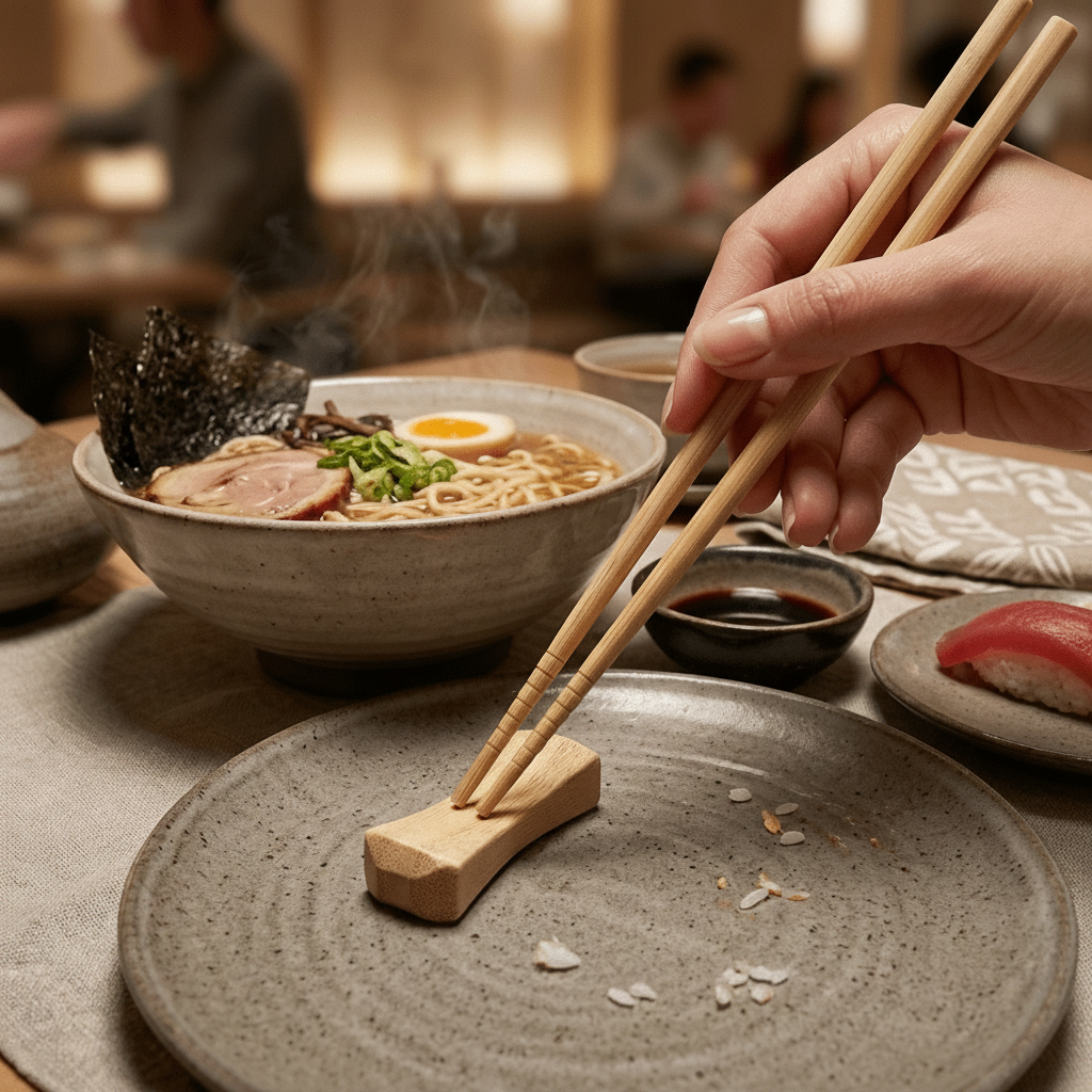 Bamboo Chopstick Rest - Bamboo Switch