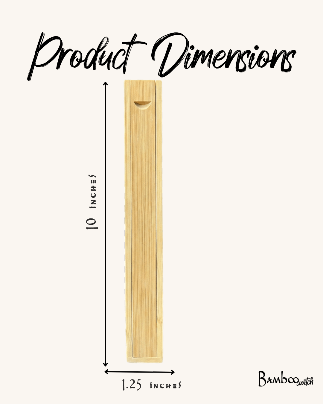Bamboo Chopstick Storage Box - Bamboo Switch
