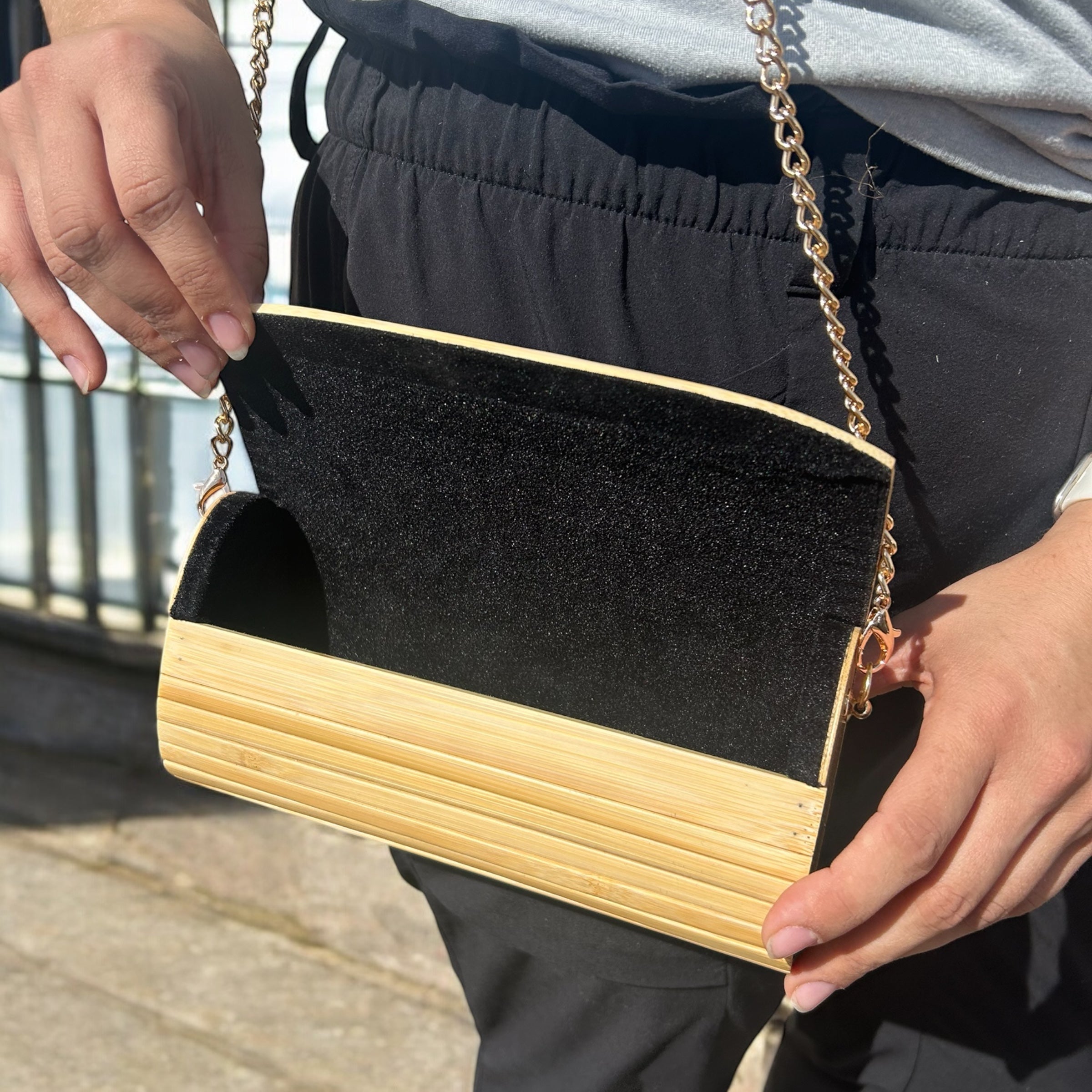 Bamboo Clutch Purse - Bamboo Switch