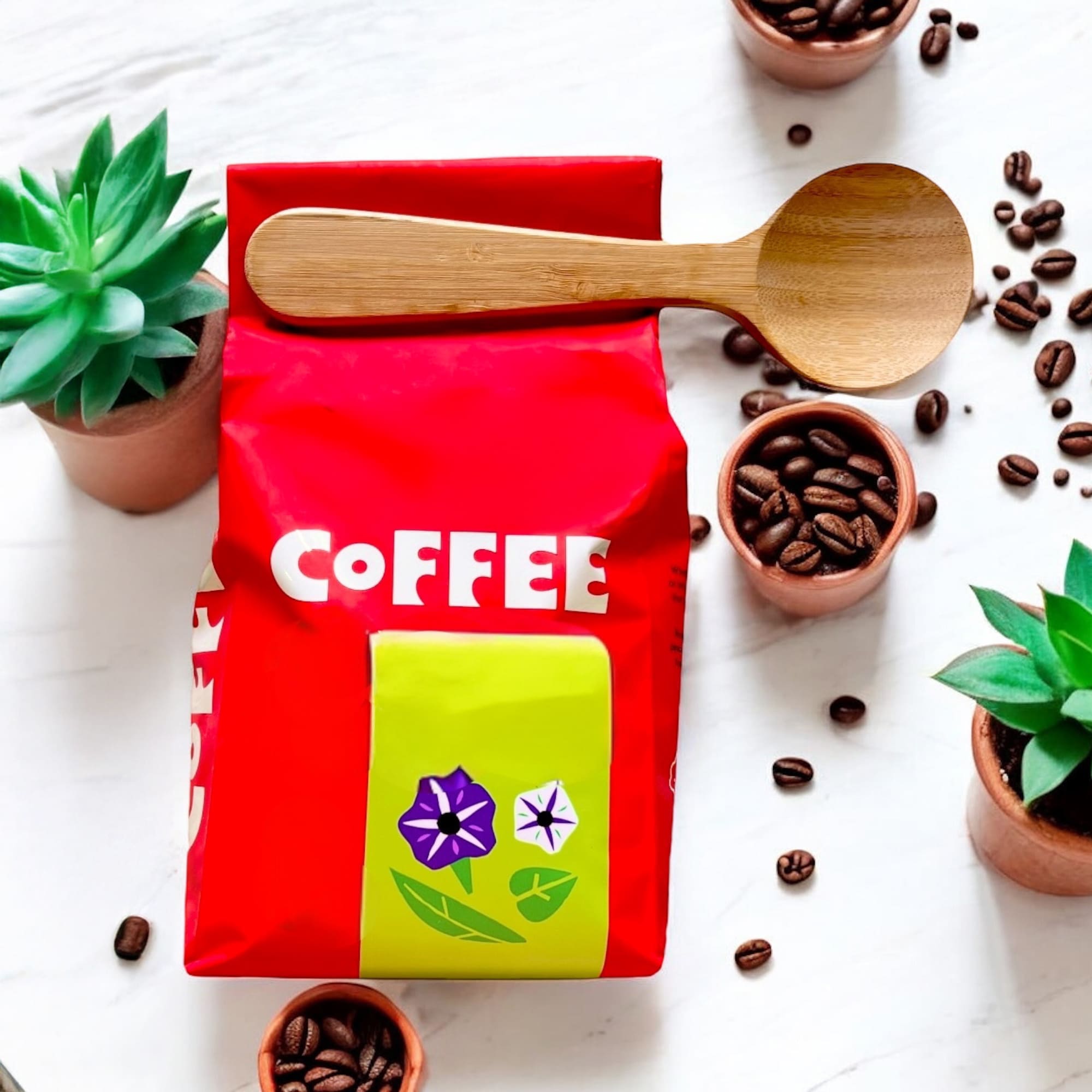 Bamboo Coffee Clip Spoon - Bamboo Switch