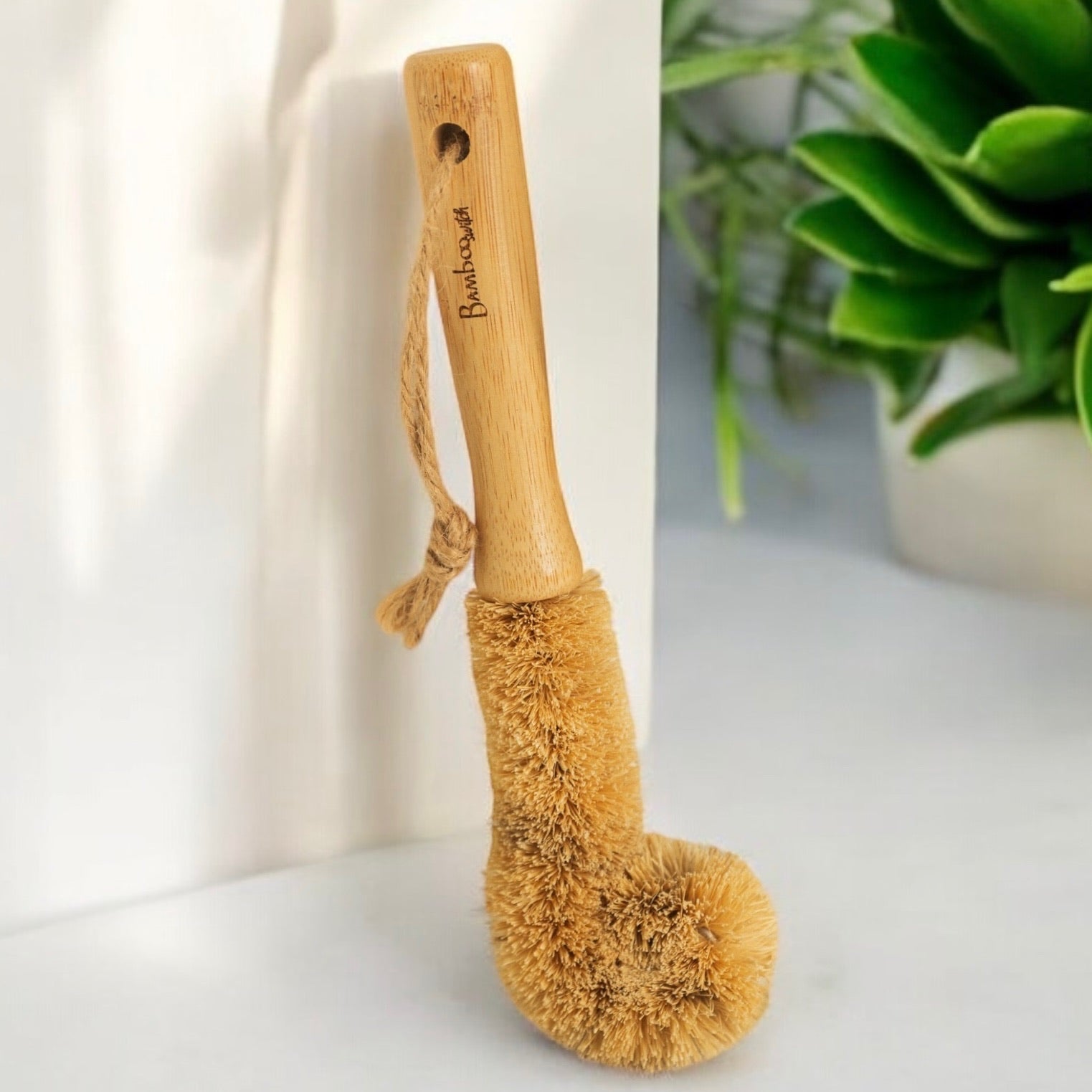 Bamboo Drinkware Cleaning Brush | Straight - Bamboo Switch