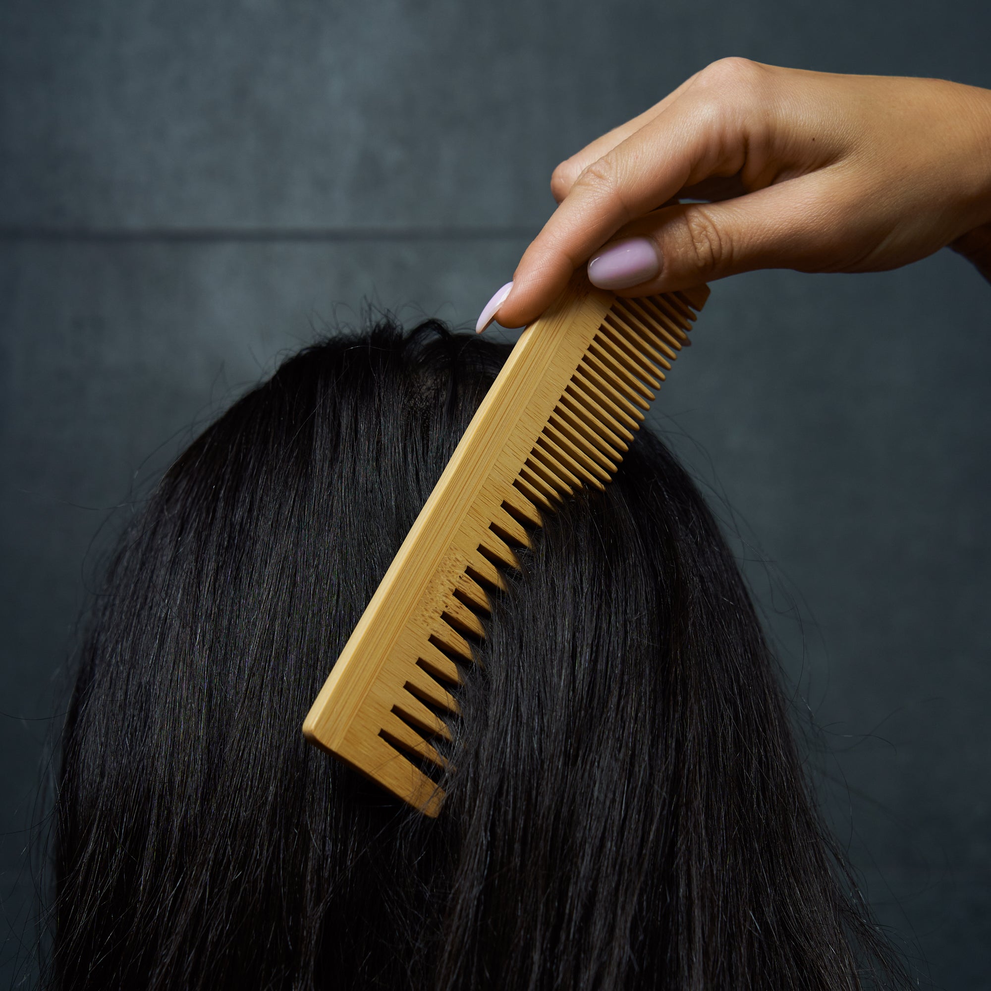 Bamboo Dual Pocket Comb - Bamboo Switch