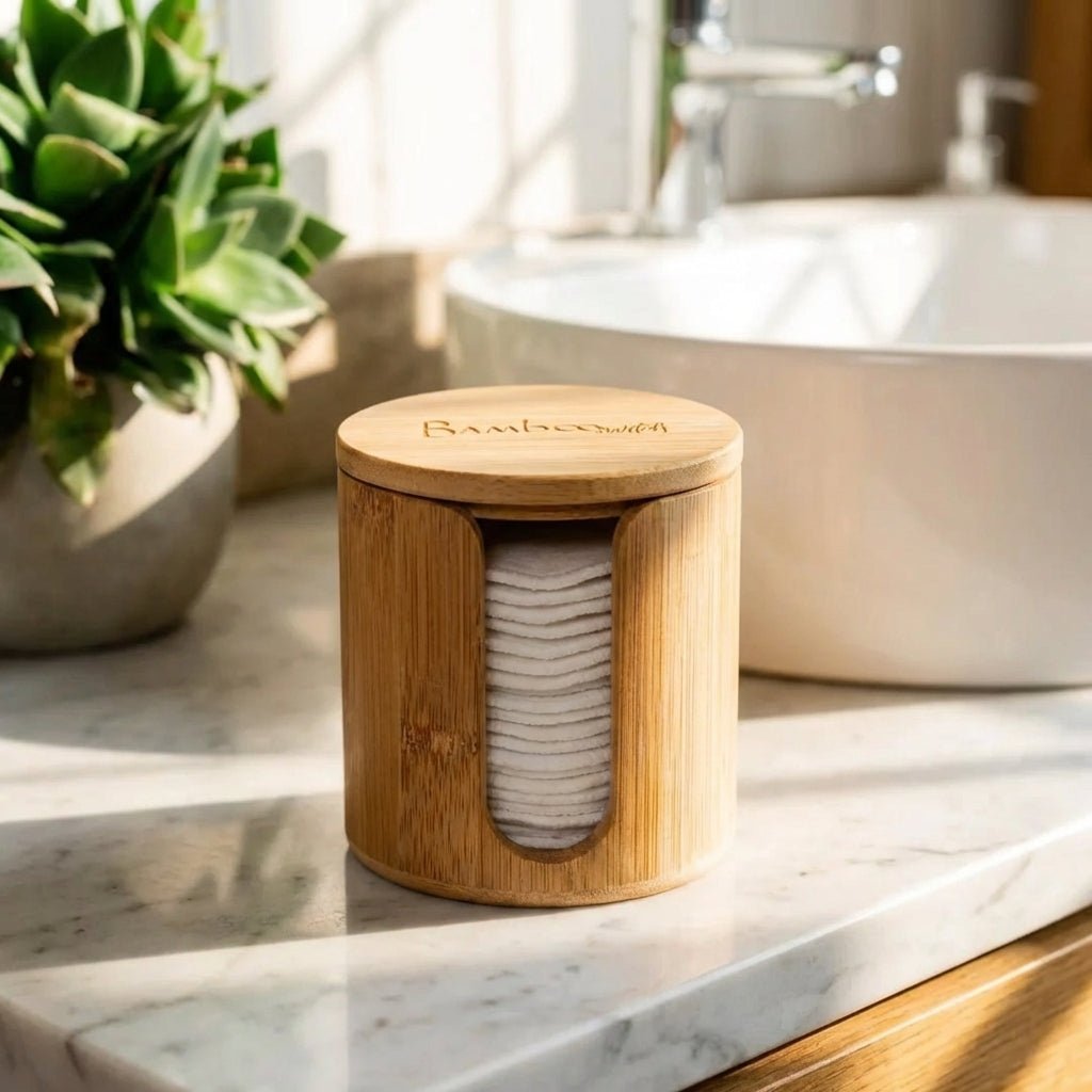 Bamboo Facial Rounds Holder - Bamboo Switch
