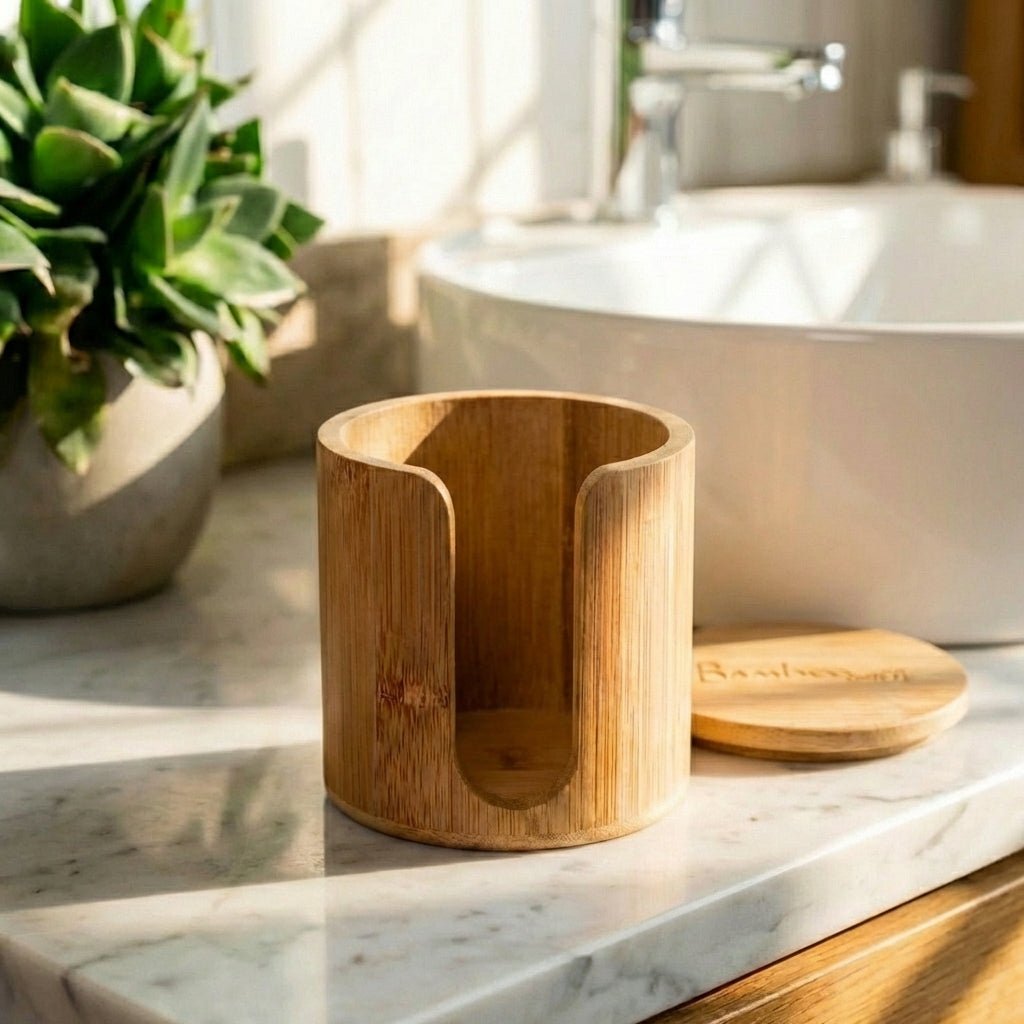 Bamboo Facial Rounds Holder - Bamboo Switch