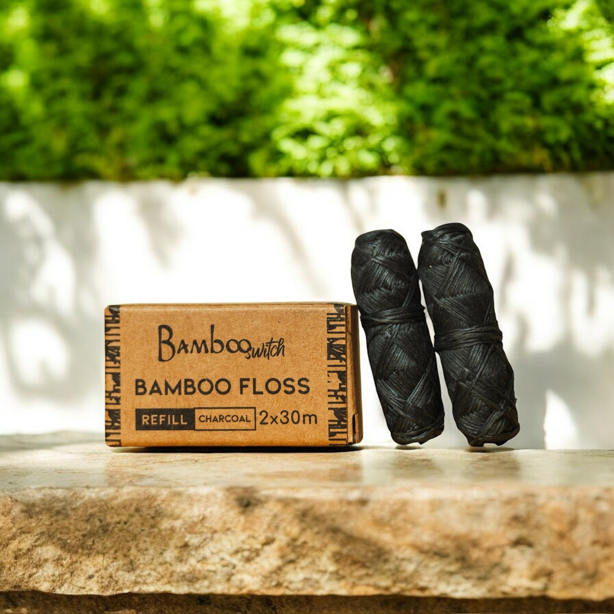 Bamboo Floss Refill Pack | 2 Floss Spools - Bamboo Switch