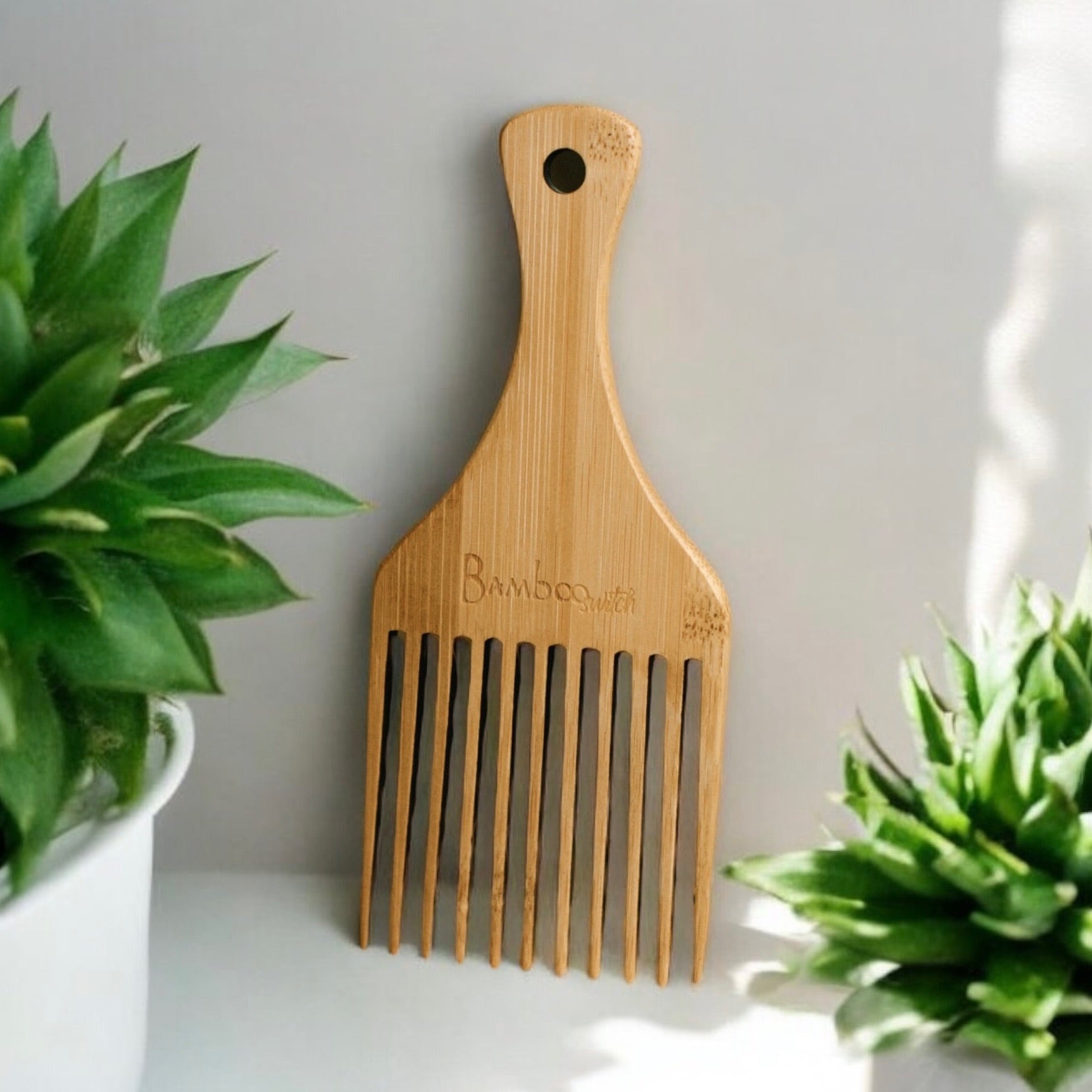 Bamboo Hair Pick - Bamboo Switch