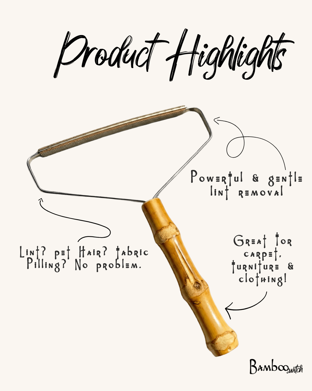Bamboo Lint Remover - Bamboo Switch