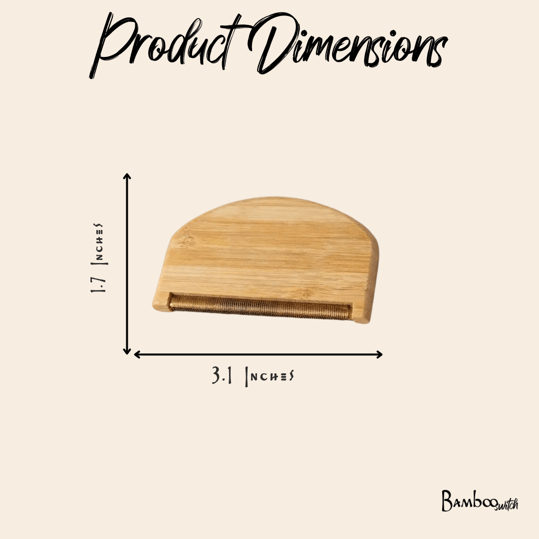 Bamboo Lint Remover | Travel Size - Bamboo Switch