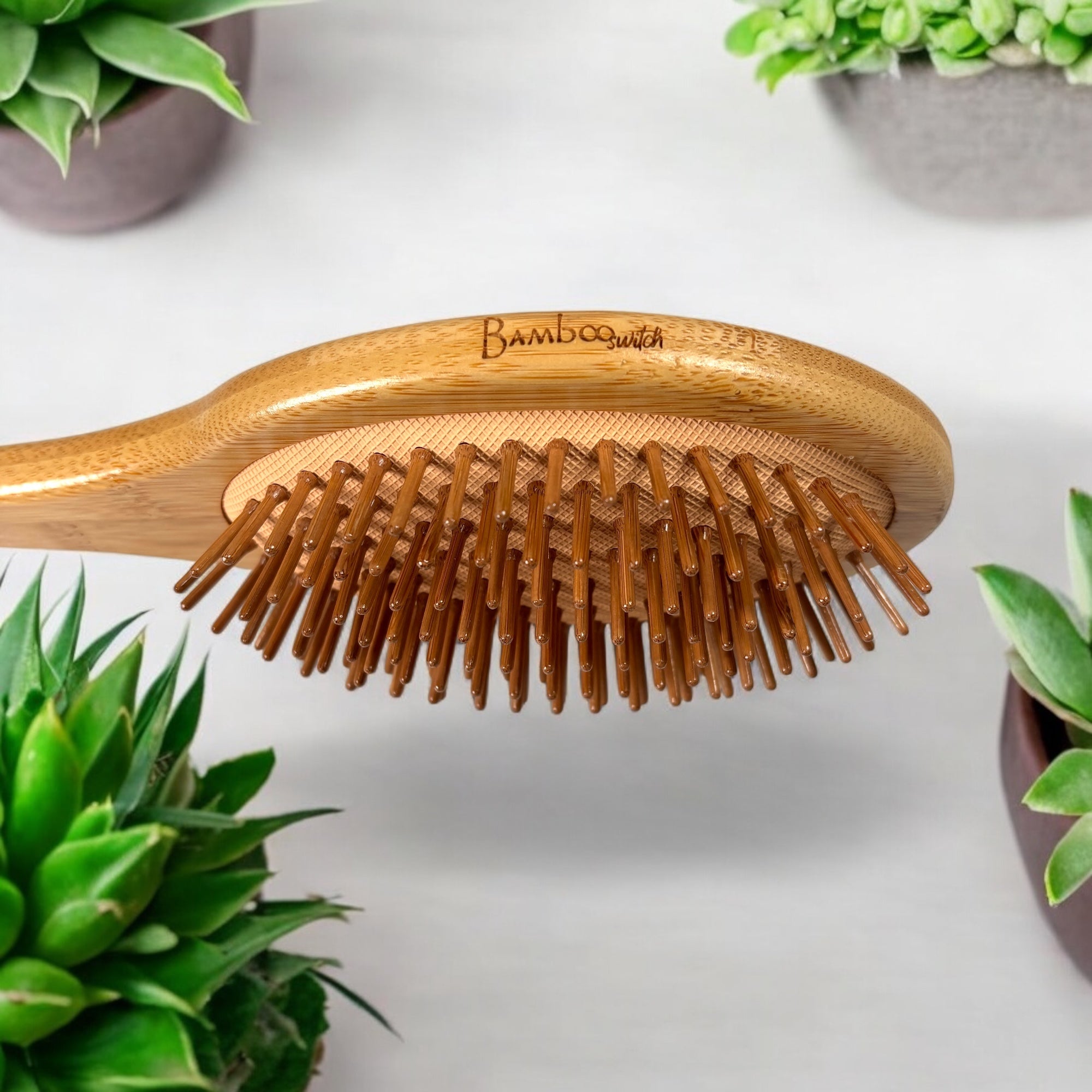 Bamboo Long Handle Back Massager - Bamboo Switch
