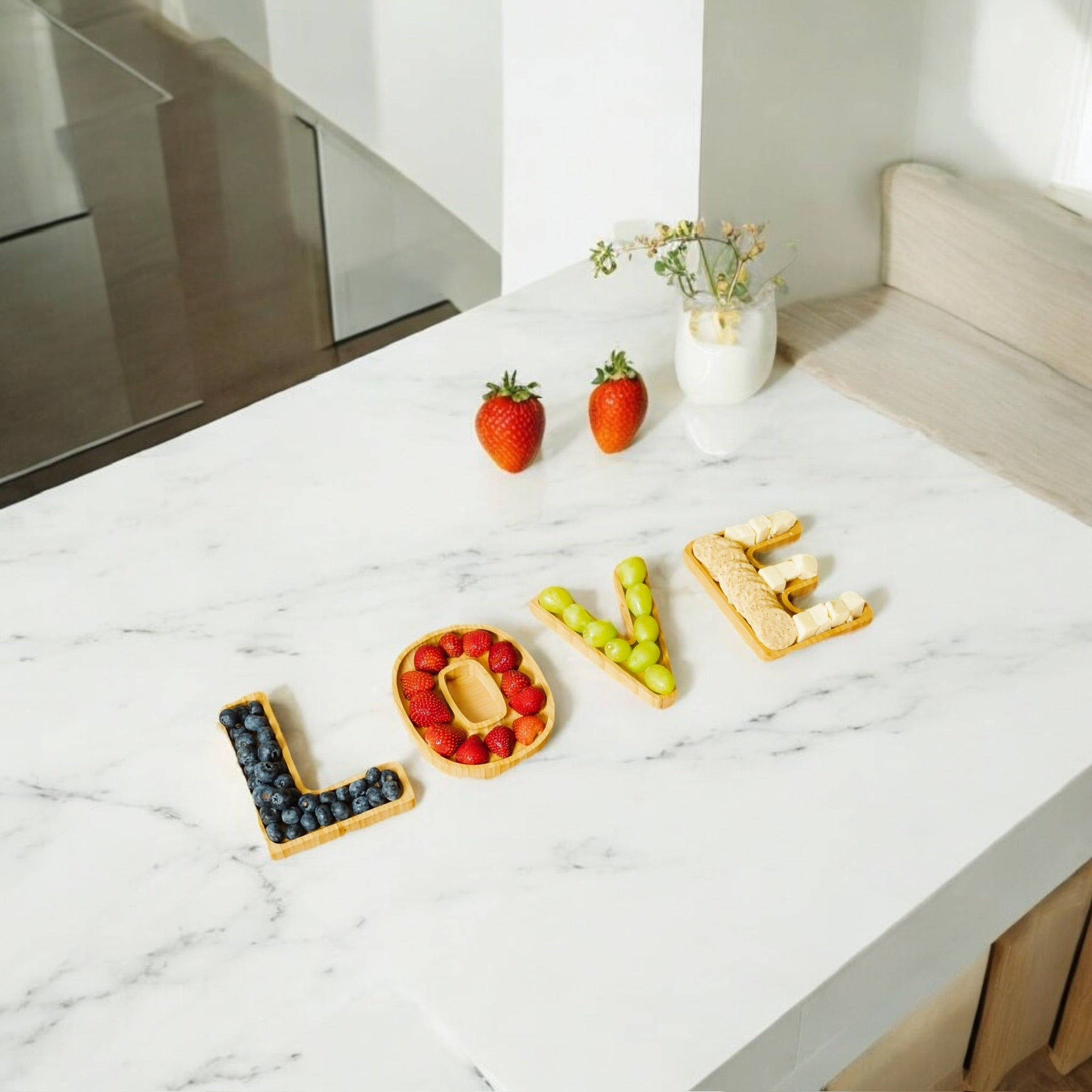 Bamboo L.O.V.E. Charcuterie Trays - Bamboo Switch