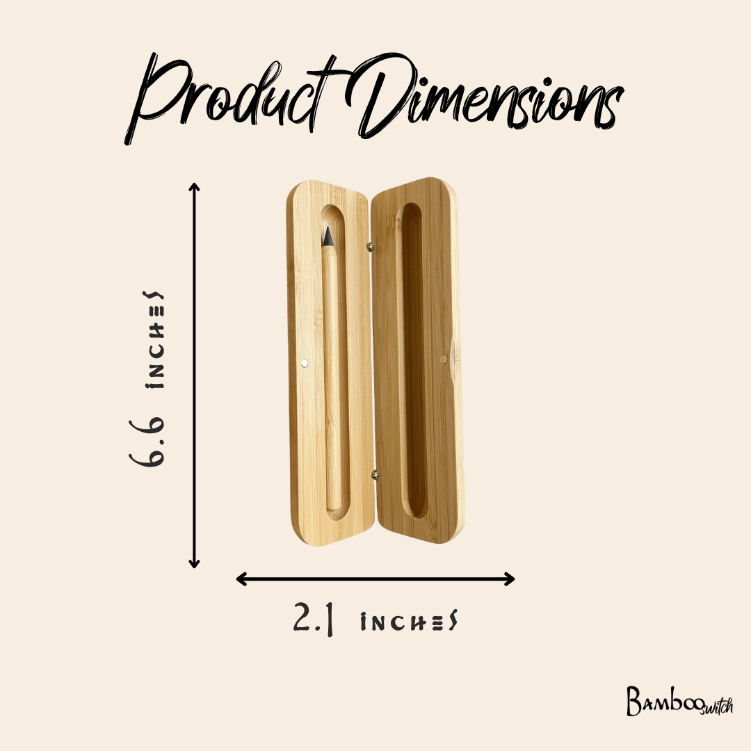 Bamboo Pencil in Case - Bamboo Switch