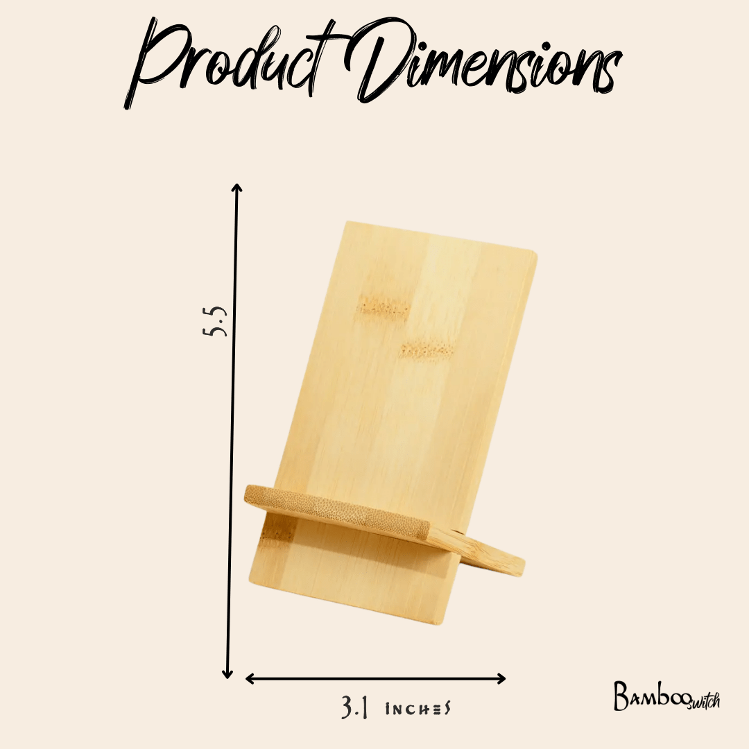 Bamboo Phone Stand - Bamboo Switch
