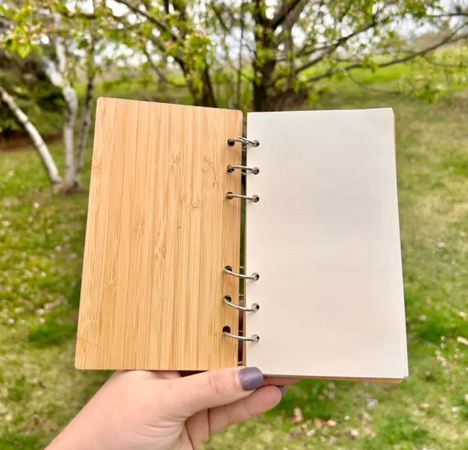 Bamboo Ringed Notebook - Bamboo Switch