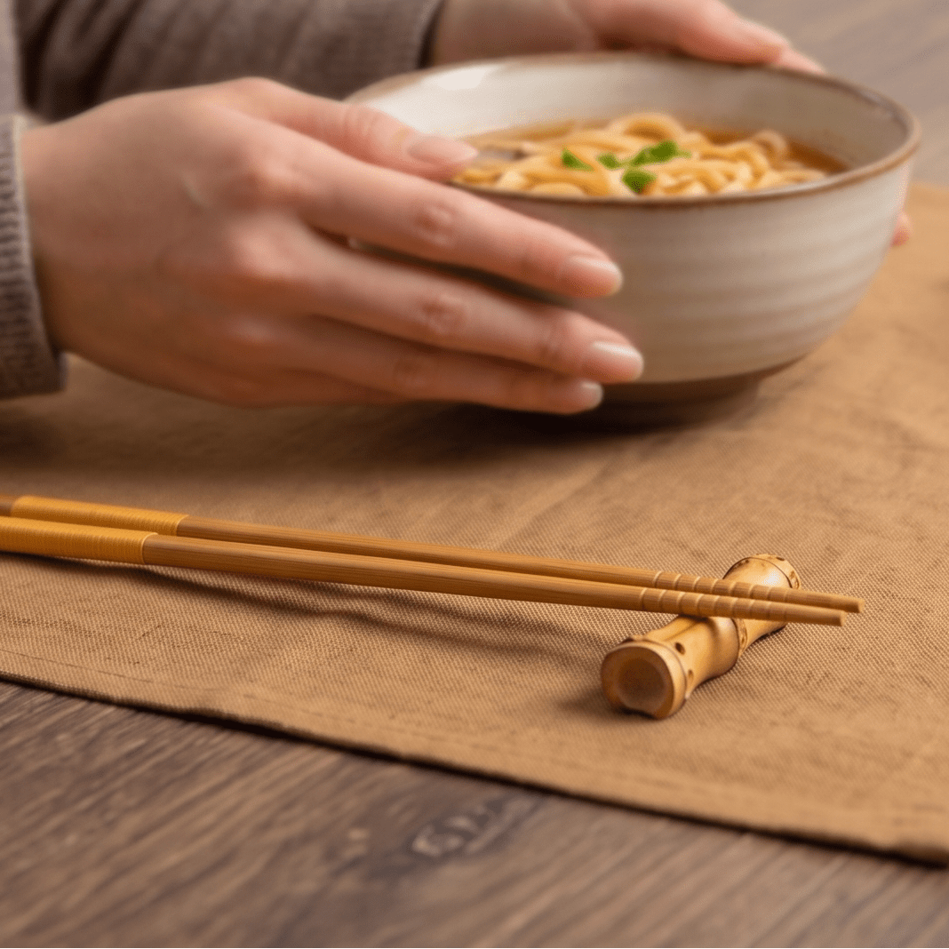 Bamboo Root Chopstick Rest | Handcrafted - Bamboo Switch