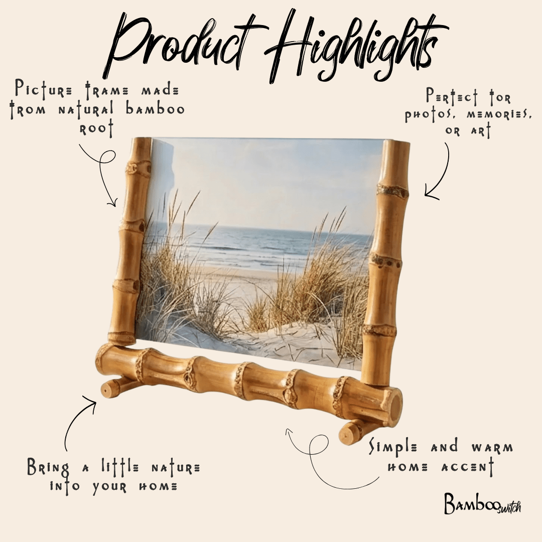 Bamboo Root Picture Frame - Bamboo Switch