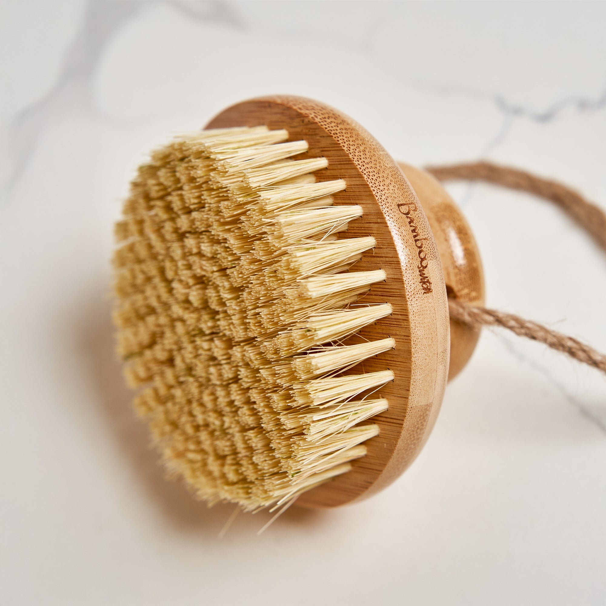 Bamboo Rounded Brush with Natural Bristles - Bamboo Switch