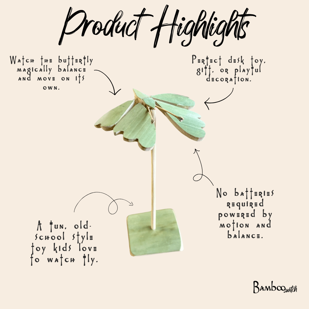 Bamboo Self - Balancing Butterfly - Bamboo Switch