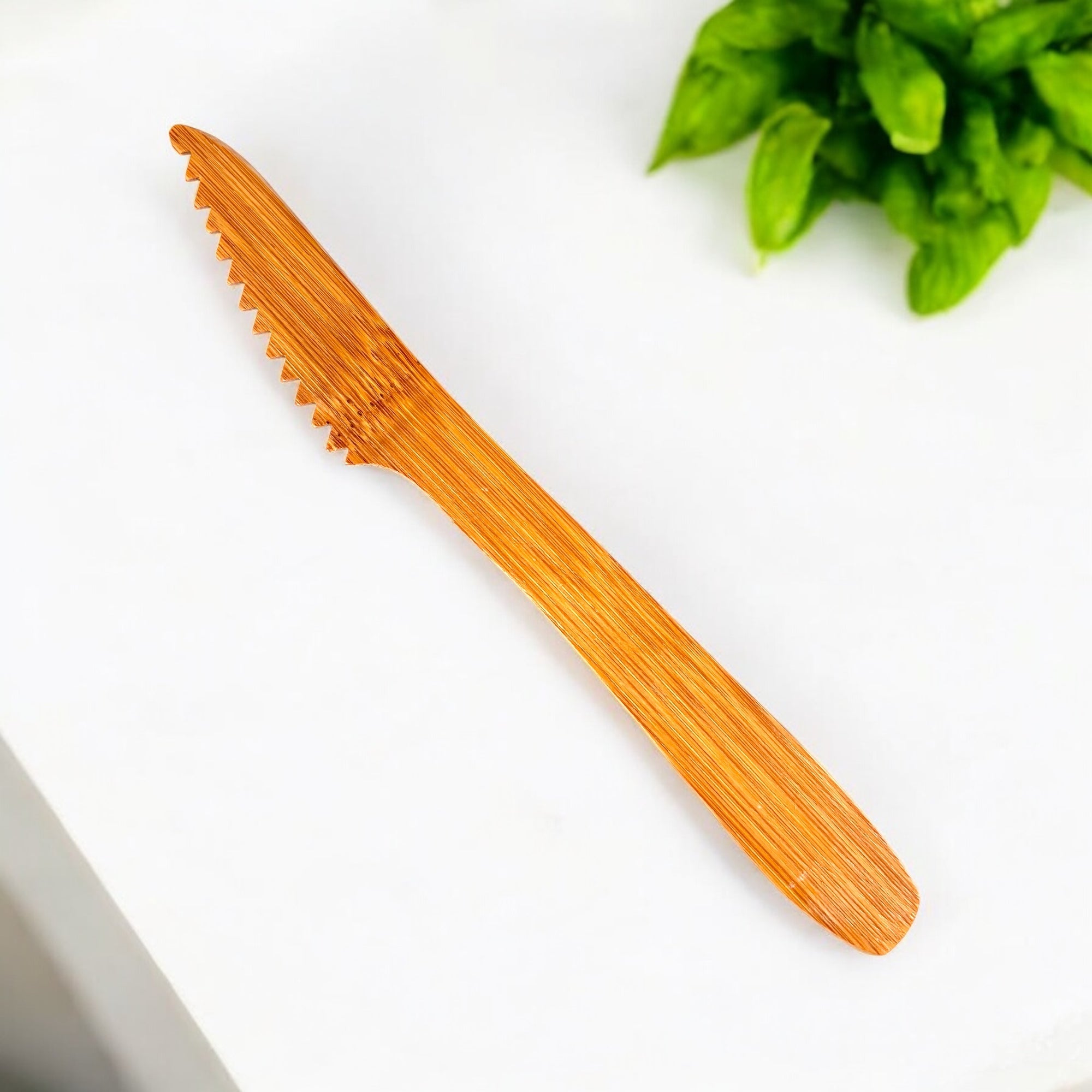 Bamboo Serrated Snack Knife - Bamboo Switch