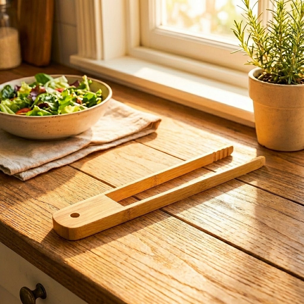 Bamboo Sleek Tong 10" - Bamboo Switch