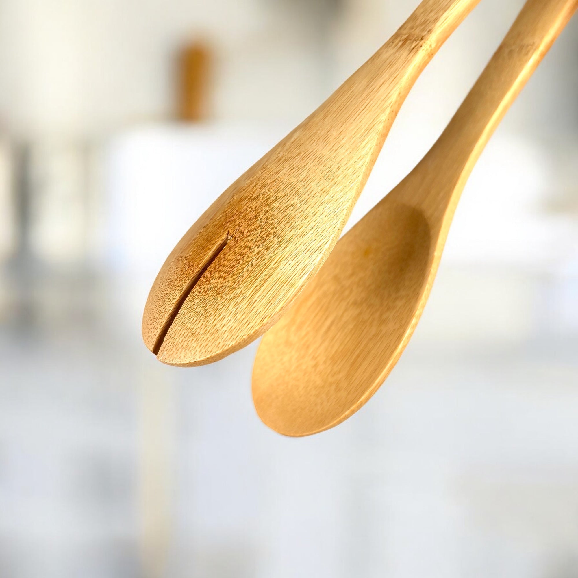 Bamboo Slotted Tongs - Bamboo Switch