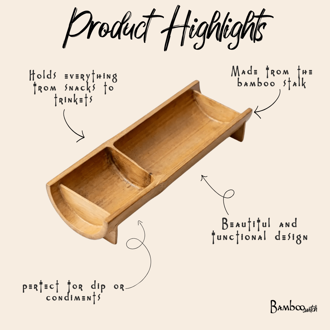 Bamboo Snack Tray - Bamboo Switch
