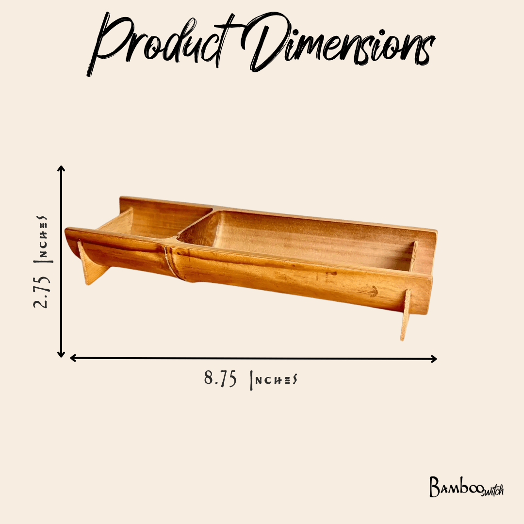 Bamboo Snack Tray - Bamboo Switch