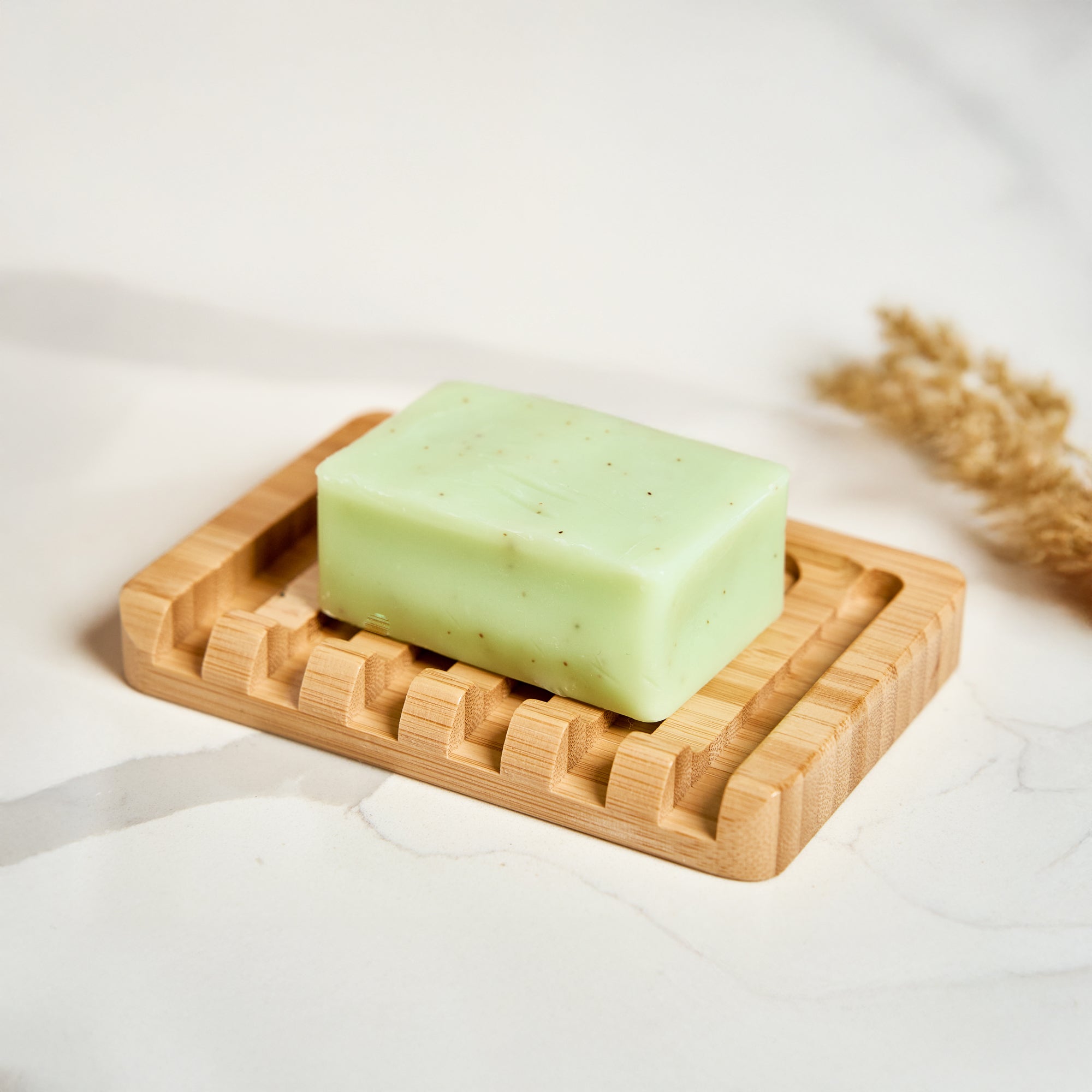 Bamboo Soap Bar Dish | Slated - Bamboo Switch