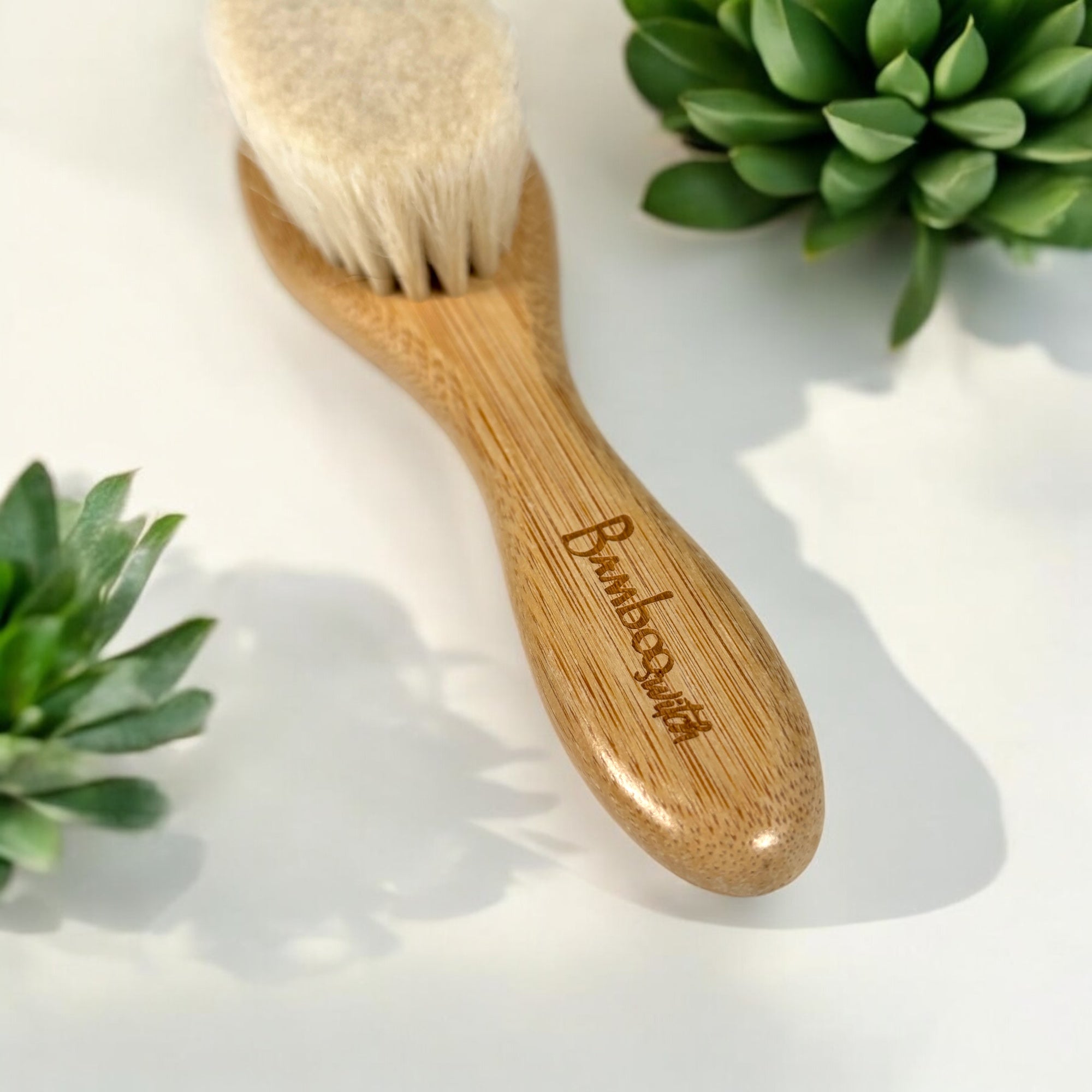 Bamboo Soft Hair Brush | For Babies - Bamboo Switch
