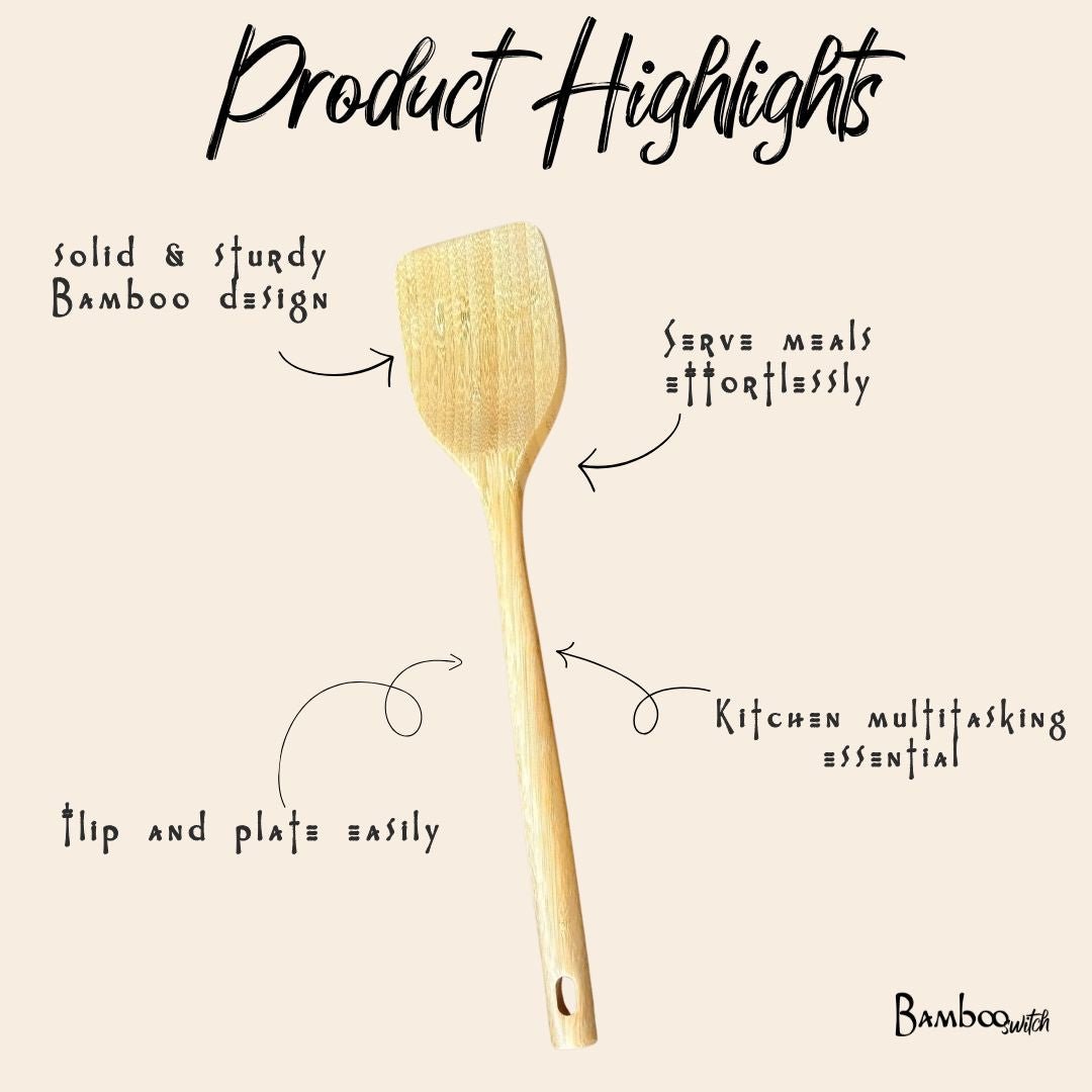 Bamboo Spatula - Bamboo Switch