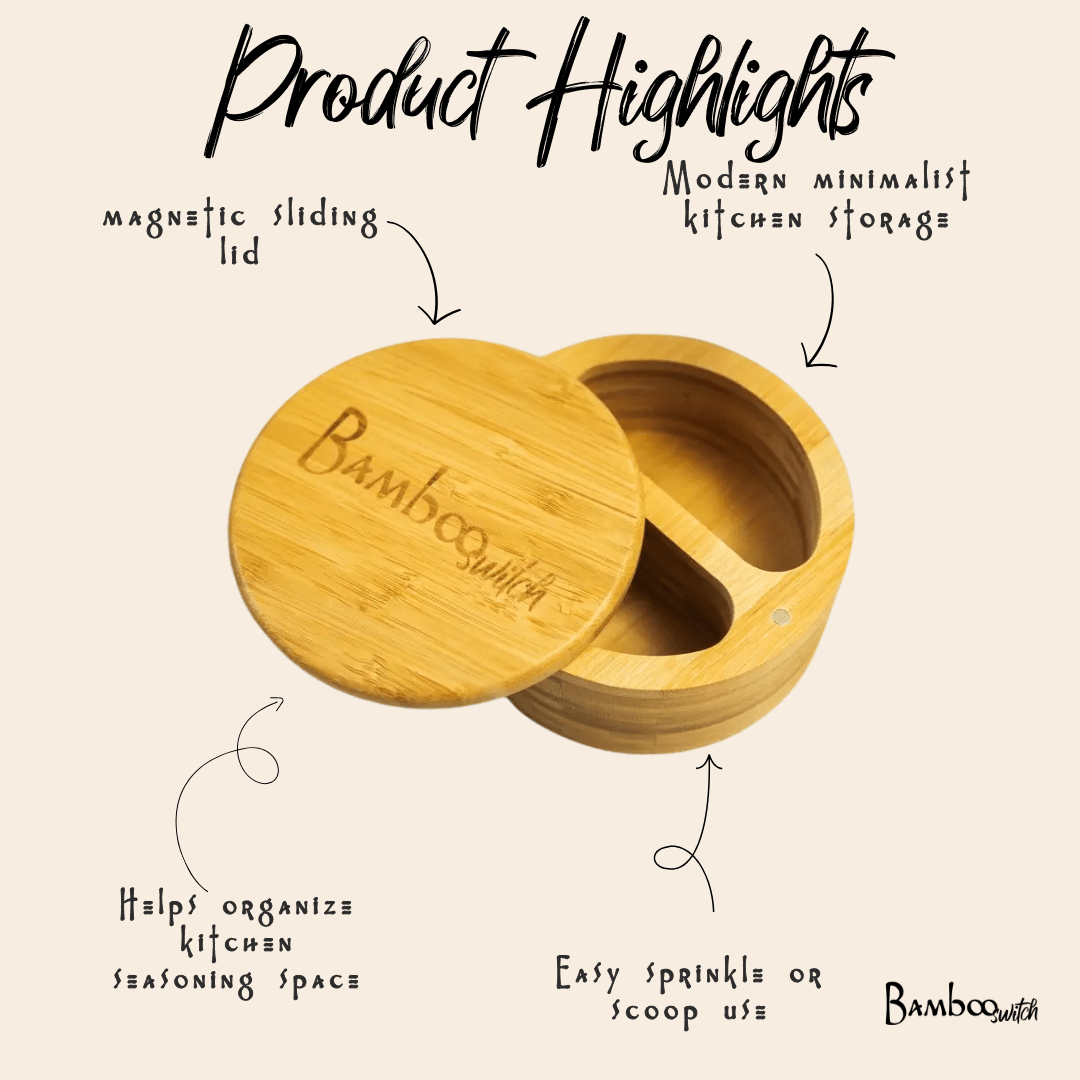 Bamboo Spice Storage Container - Bamboo Switch
